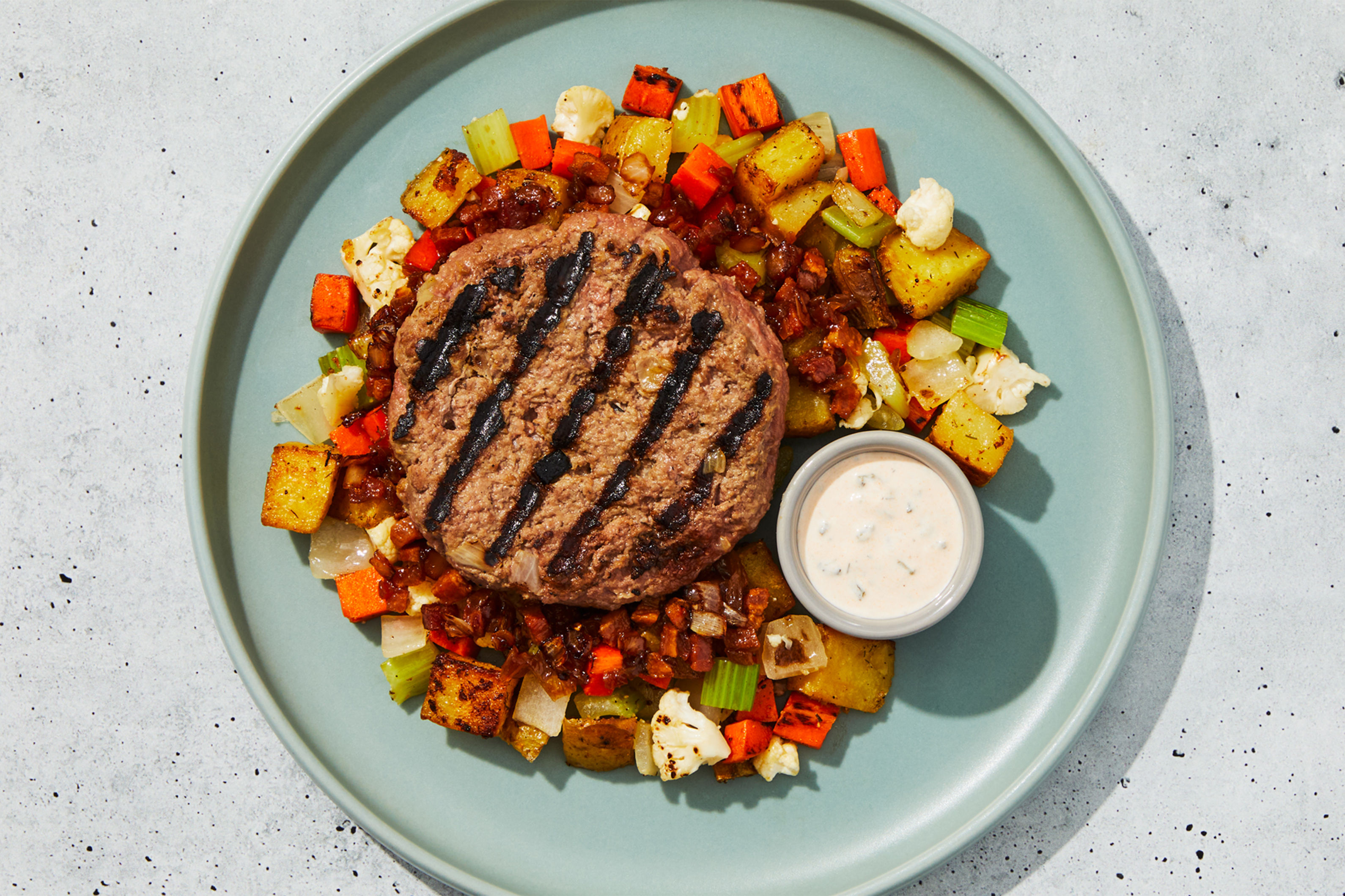 Buffalo Ranch Burger Recipe | HelloFresh