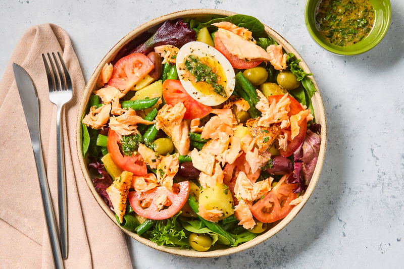 Cal Smart Shrimp Niçoise Recipe | HelloFresh