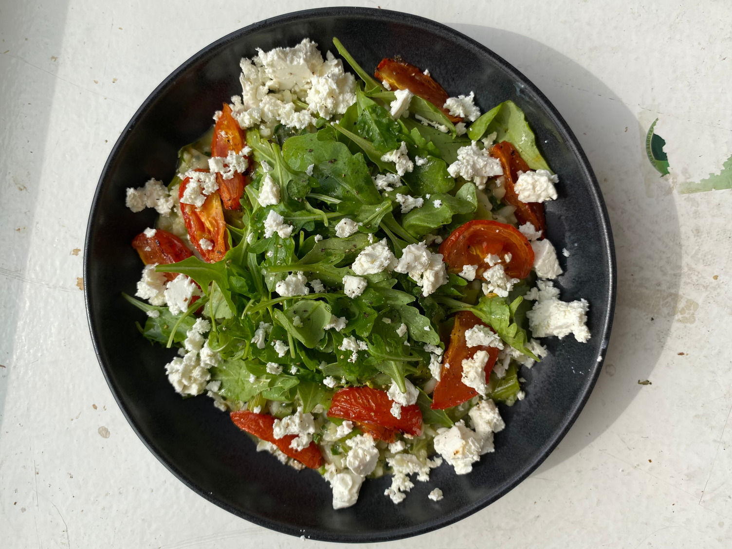 Fresh green pesto risotto HelloFresh