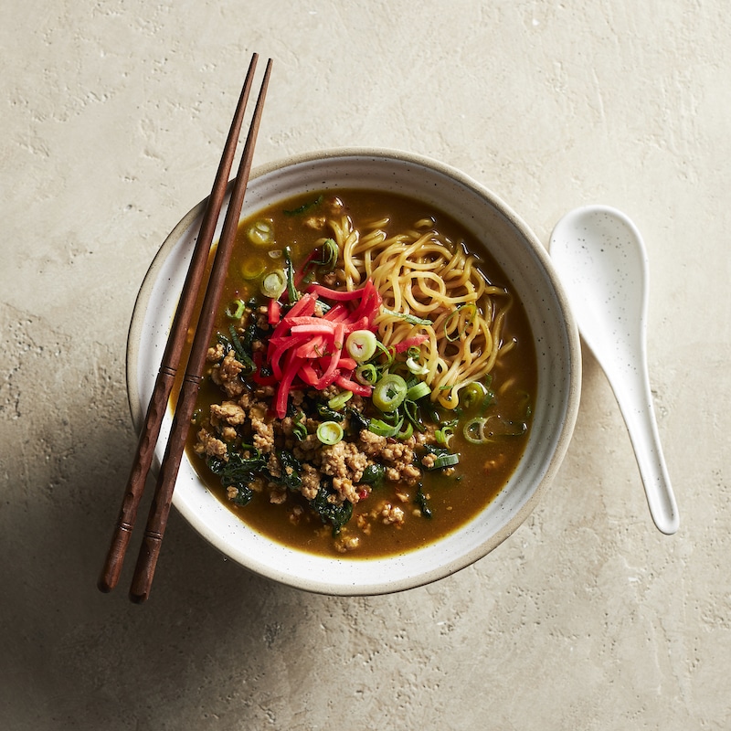 Quick Curry Pork Ramen Bowls Recipe | HelloFresh