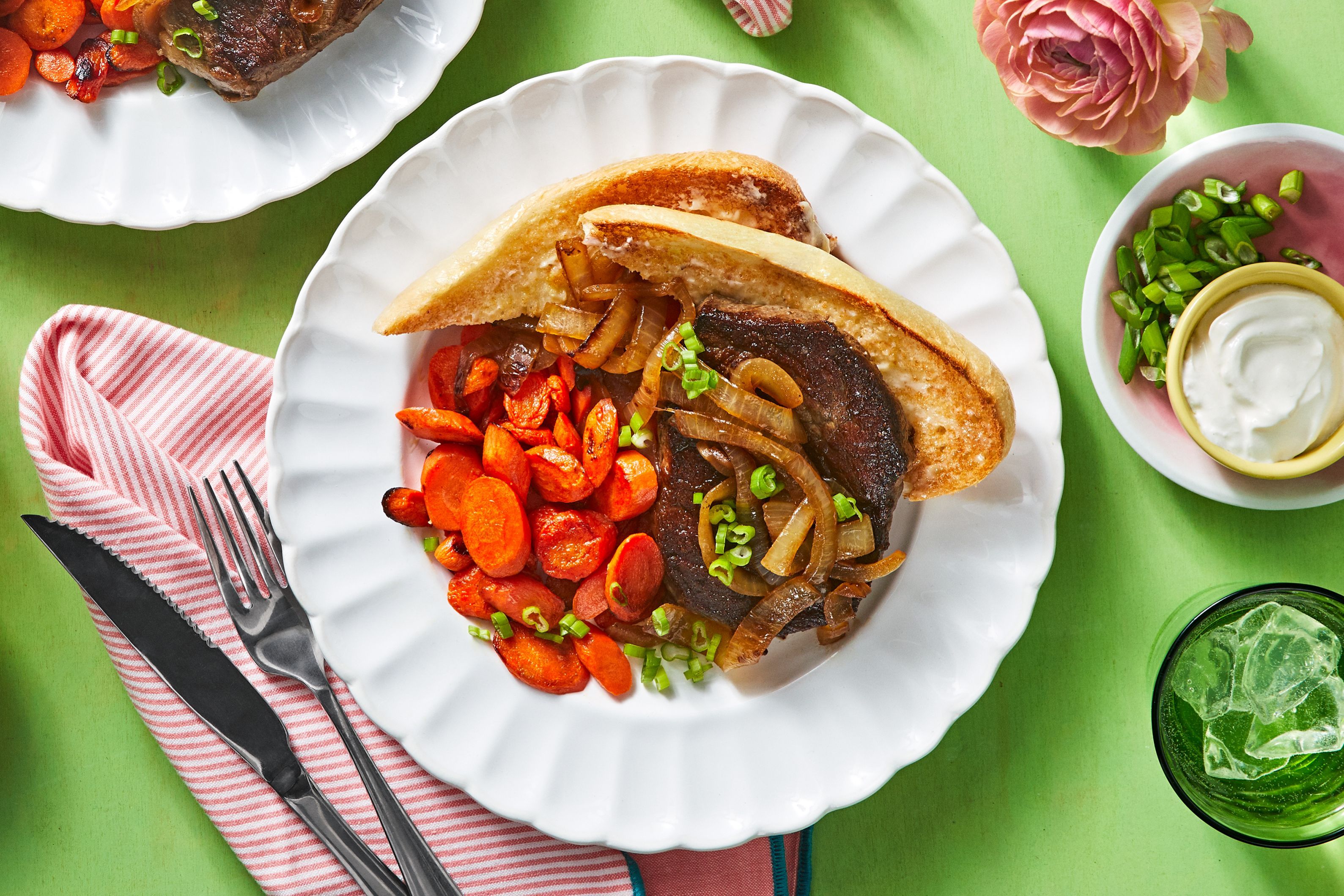 Steak with Horseradish Cream Sauce Recipe HelloFresh