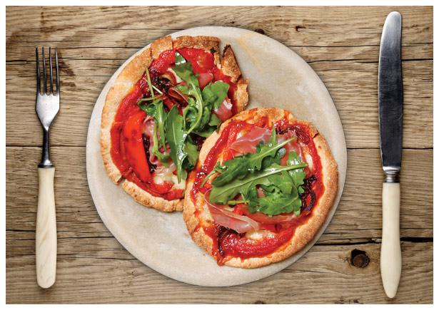 Wholegrain Pitta Pizzas Recipe 