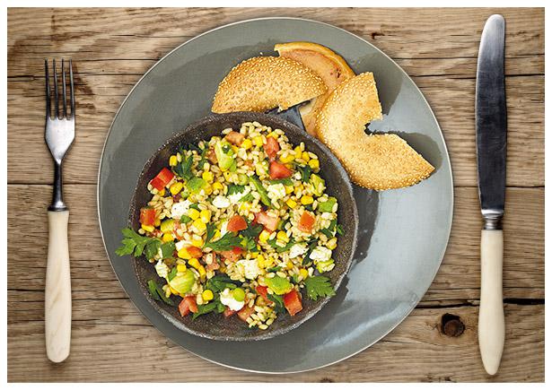 Wild Wild West-Perlgraupensalat in würziger TABASCO®-Vinaigrette Rezept ...