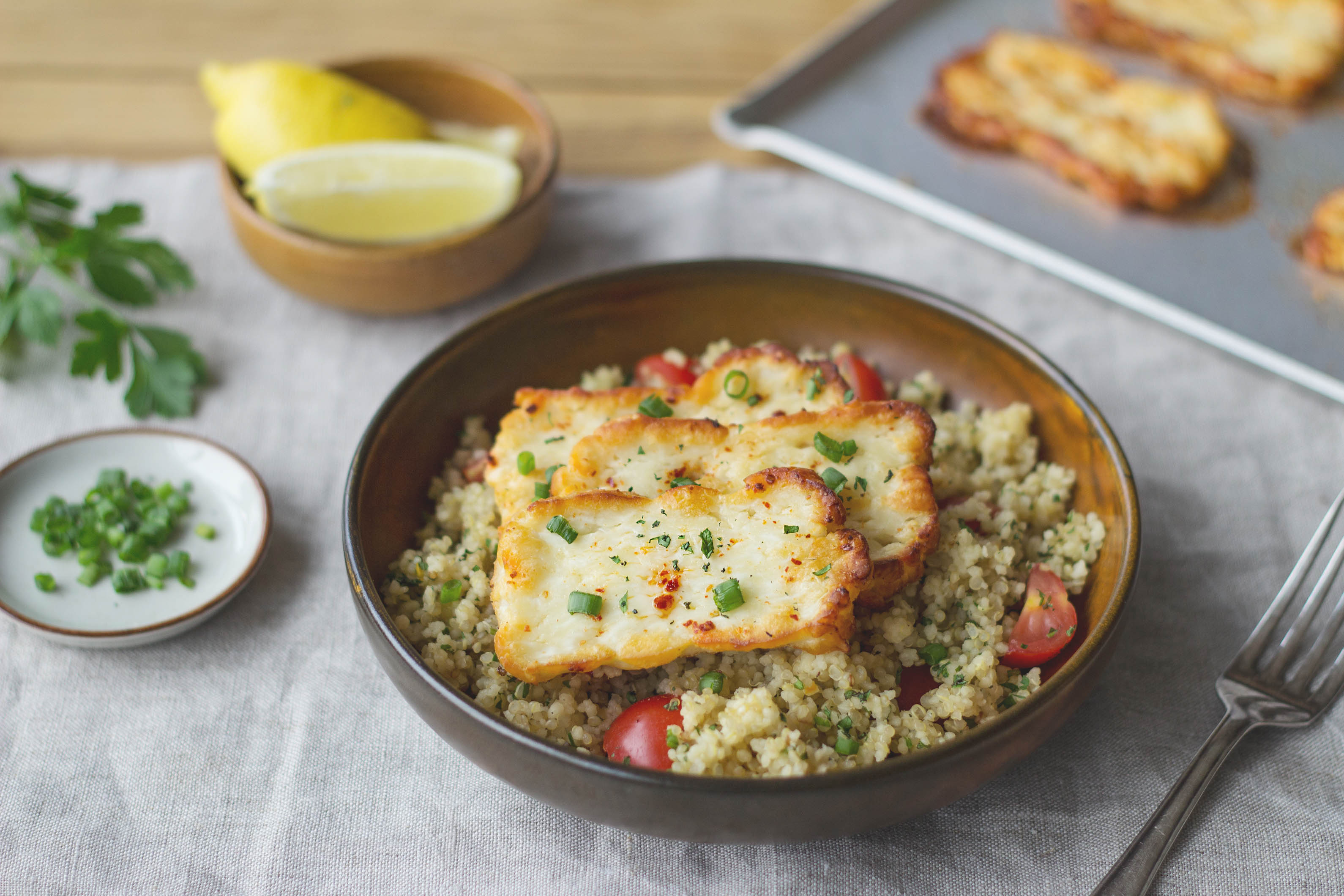 Sumac Halloumi with Quinoa Recipe HelloFresh