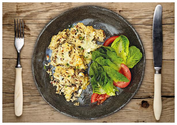 Cremiger Tricolorreis-Auflauf Rezept | HelloFresh