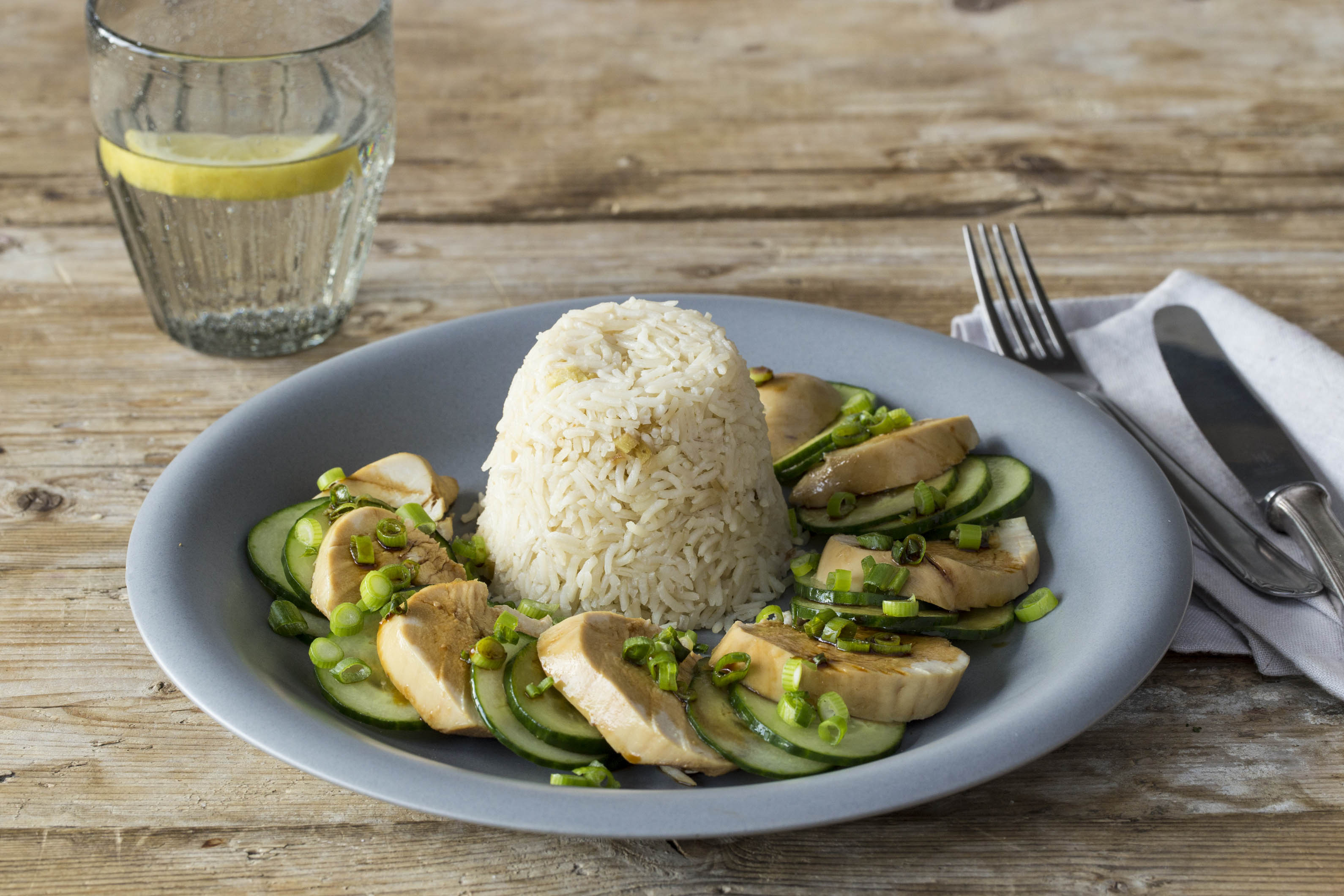 HelloFresh Chicken and Pandan Infused Rice Recipe HelloFresh
