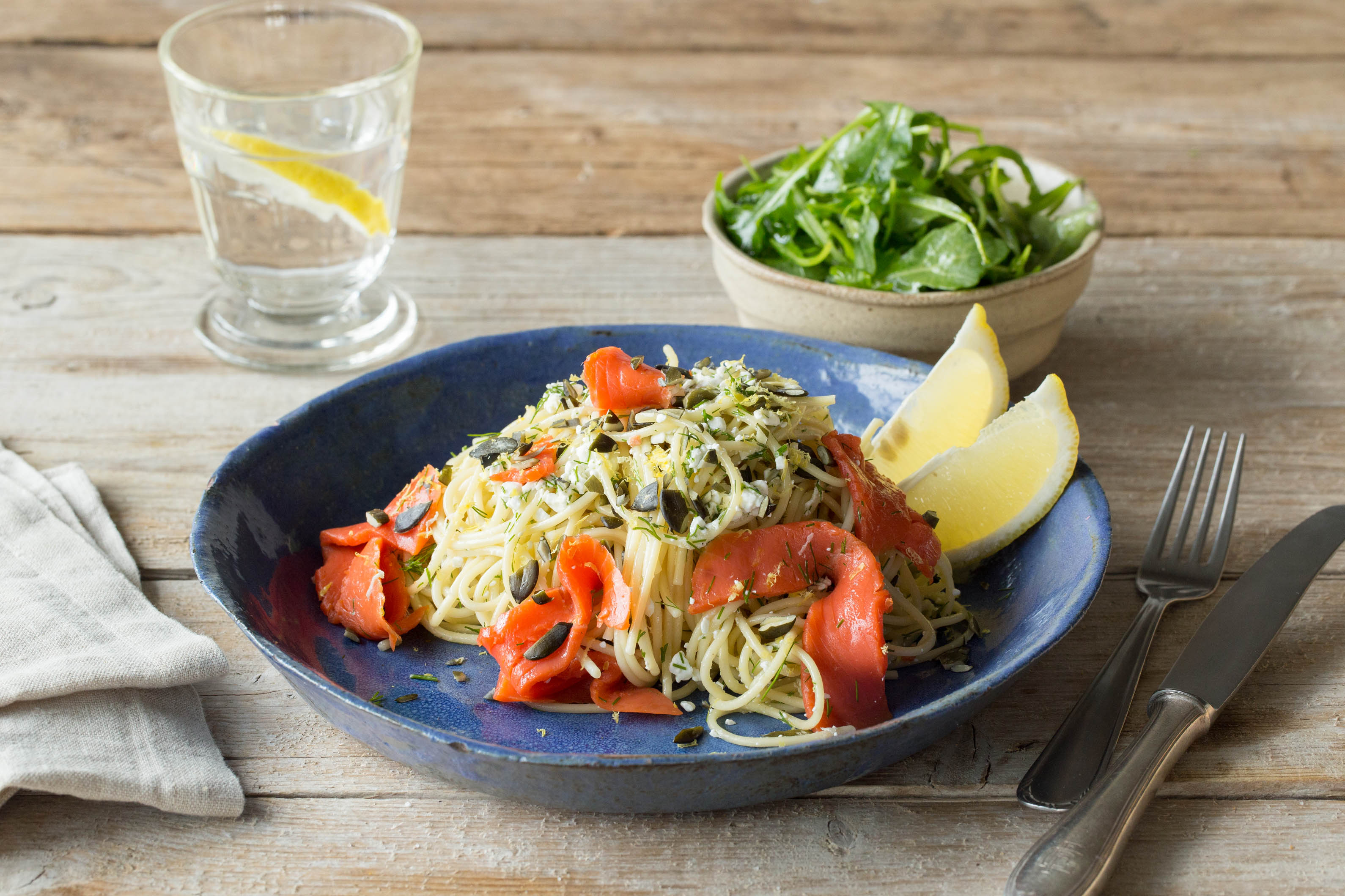 Cremige Meerrettich-Frischkäse-Spaghetti Rezept | HelloFresh