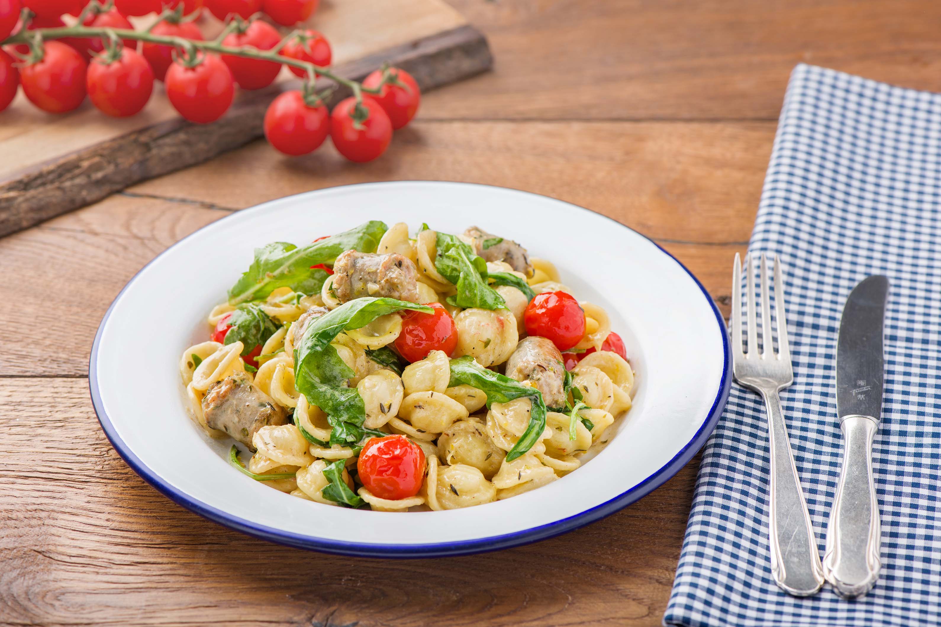 Italienische Bratwurst-Orecchiette-Pfanne Rezept | HelloFresh Italienische Bratwurst-Orecchiette-Pfanne Rezept | HelloFresh