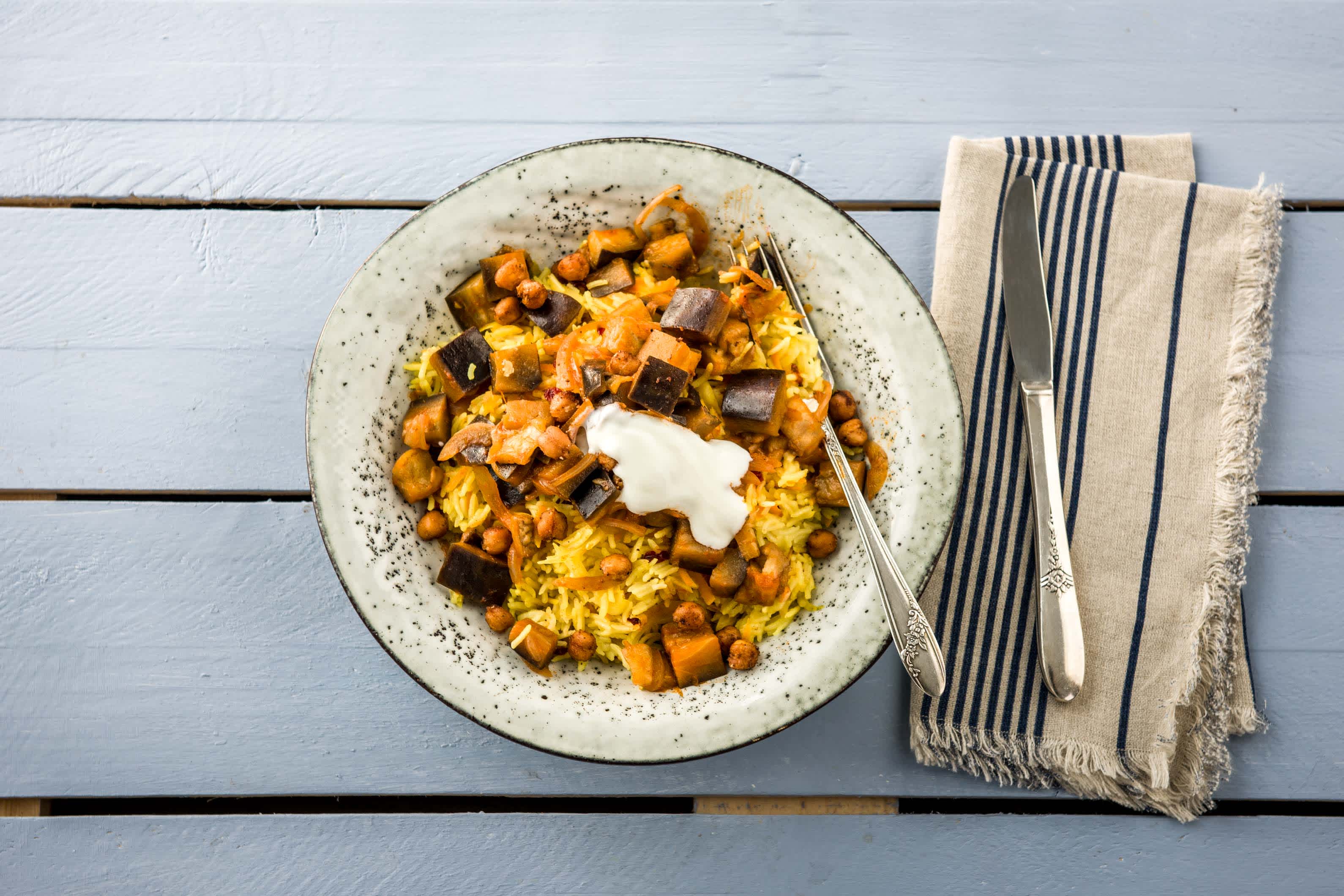 Gruß aus dem Orient: Berberitzen-Möhrenreis Rezept | HelloFresh