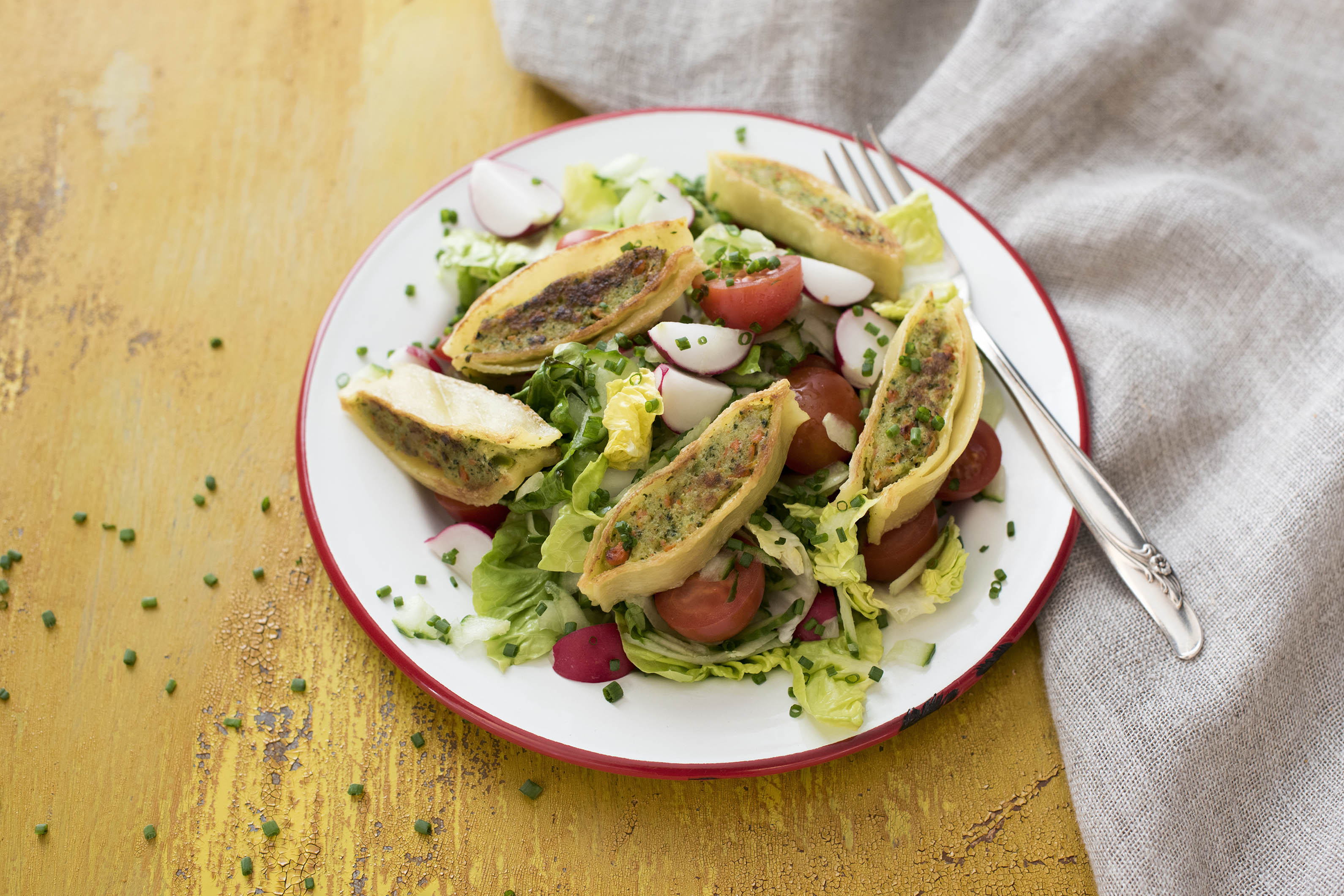 Multashen Knusprig gebratene Maultaschen Rezept | HelloFresh