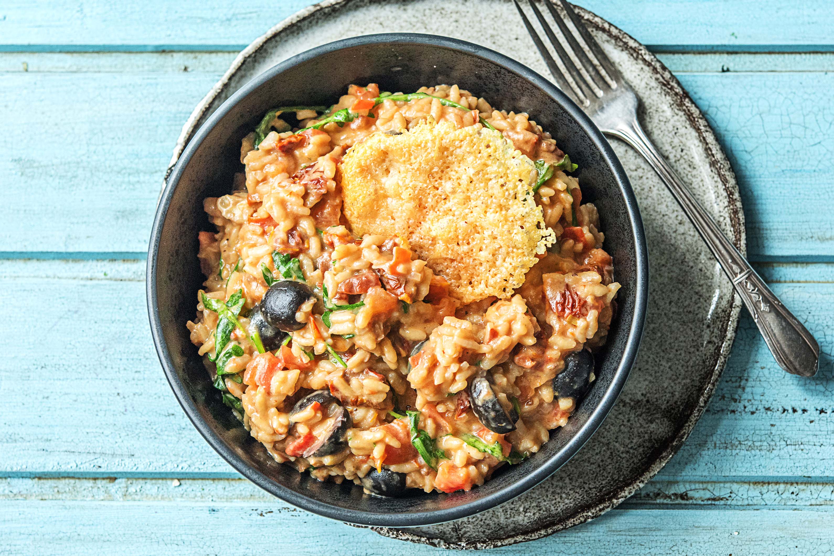 Risotto Mit Getrockneten Tomaten Rezept Hellofresh