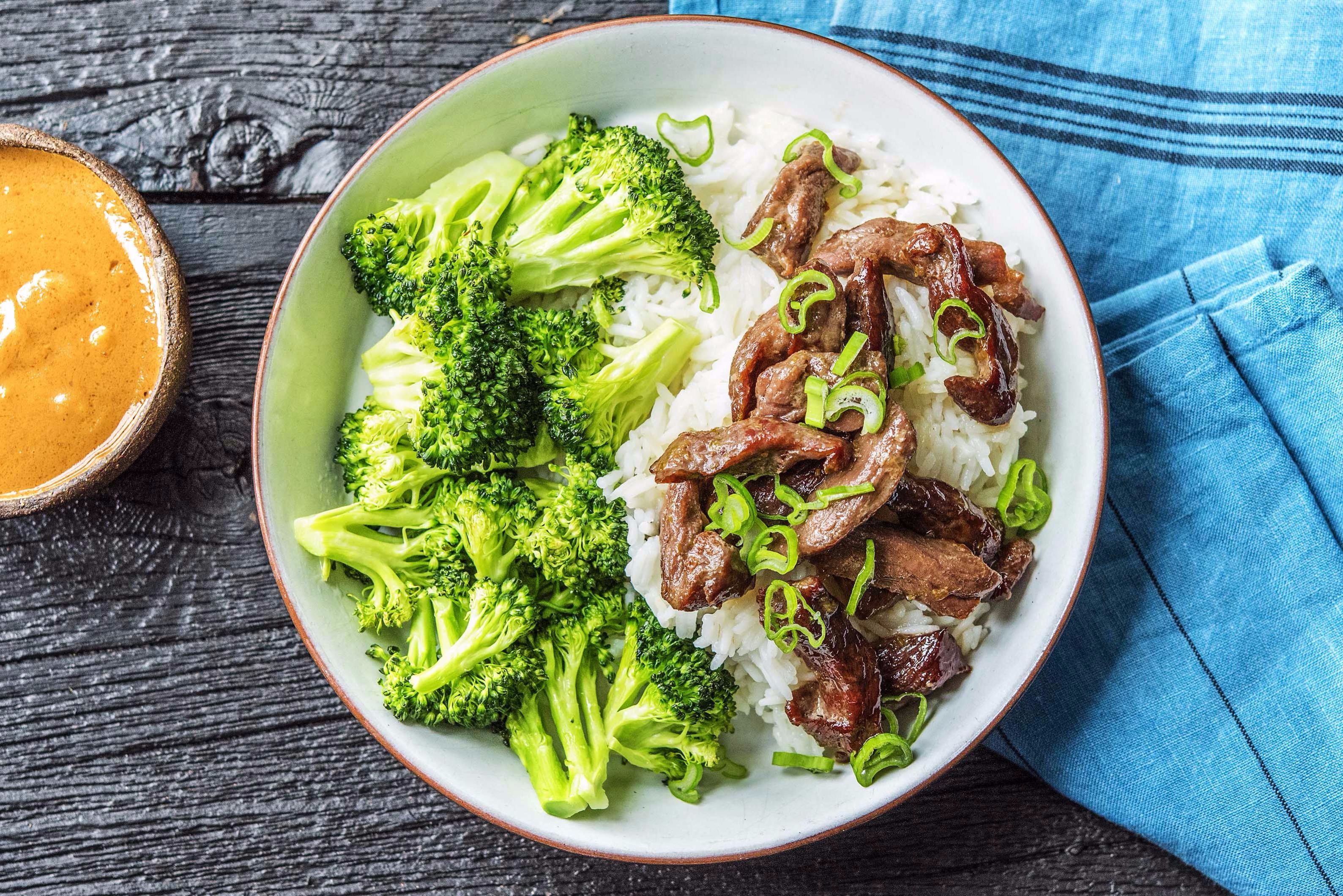 SoyMarinated Steak Recipe HelloFresh