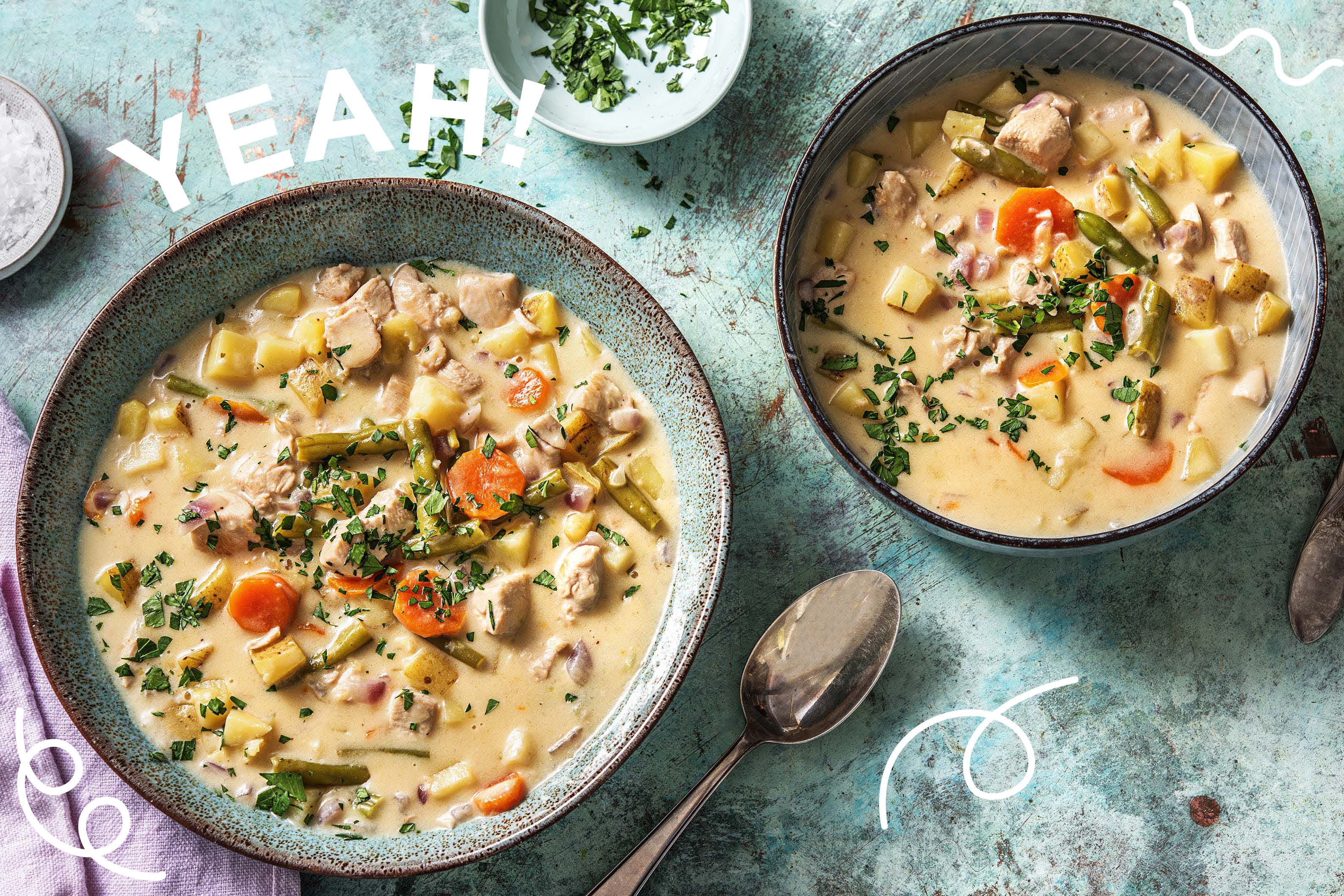 Bunter Hähncheneintopf mit Karotte Rezept | HelloFresh