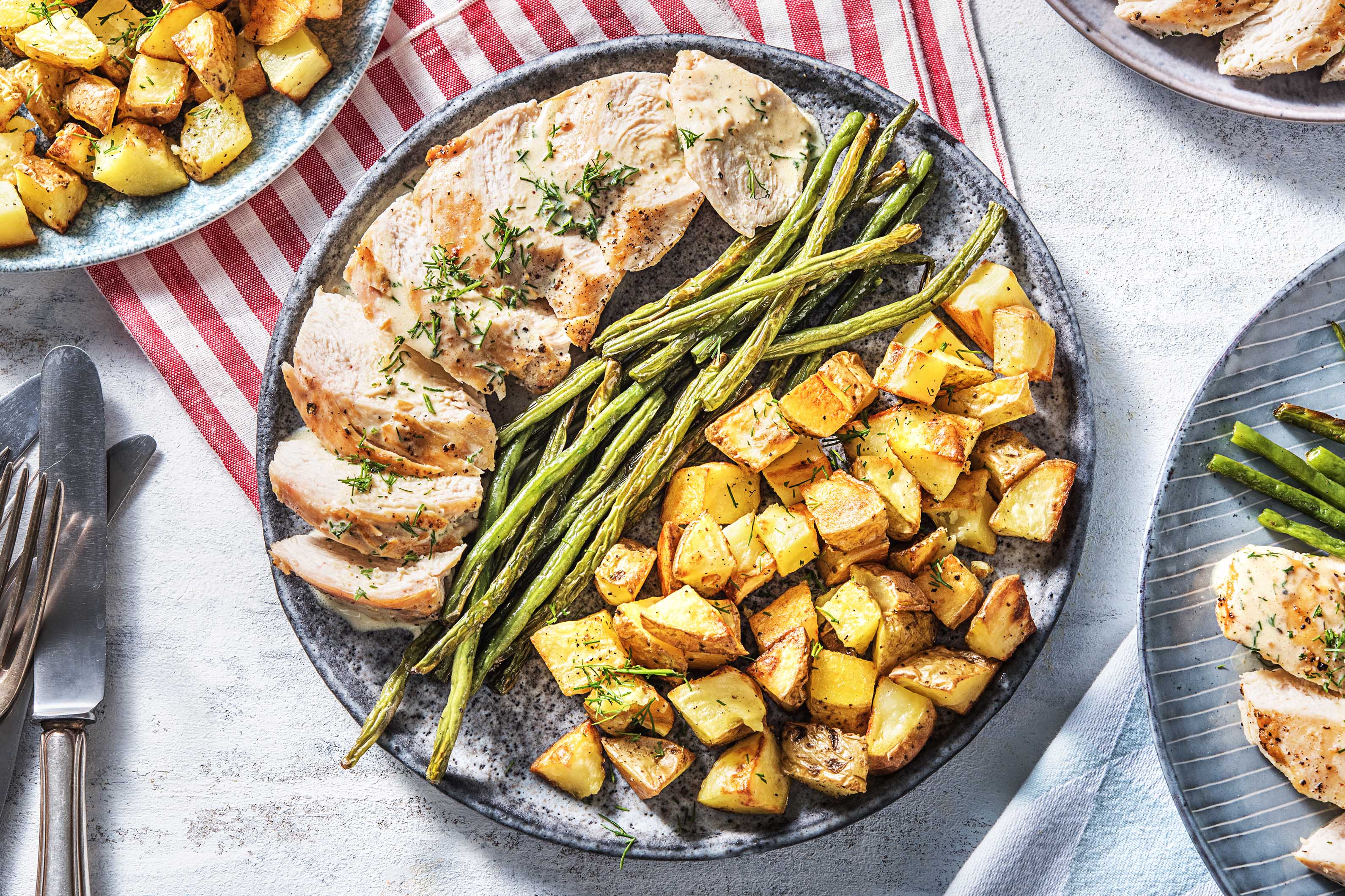 Creamy Dill Sauce Chicken Recipe HelloFresh