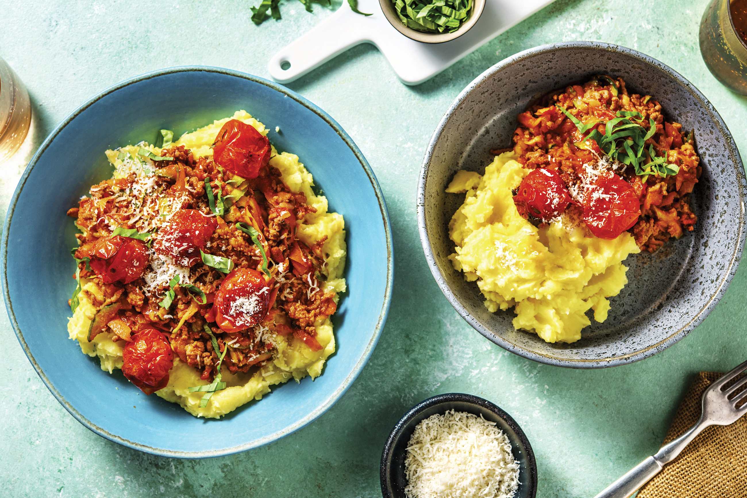 Beef Bolognese & Mashed Potato Recipe | HelloFresh