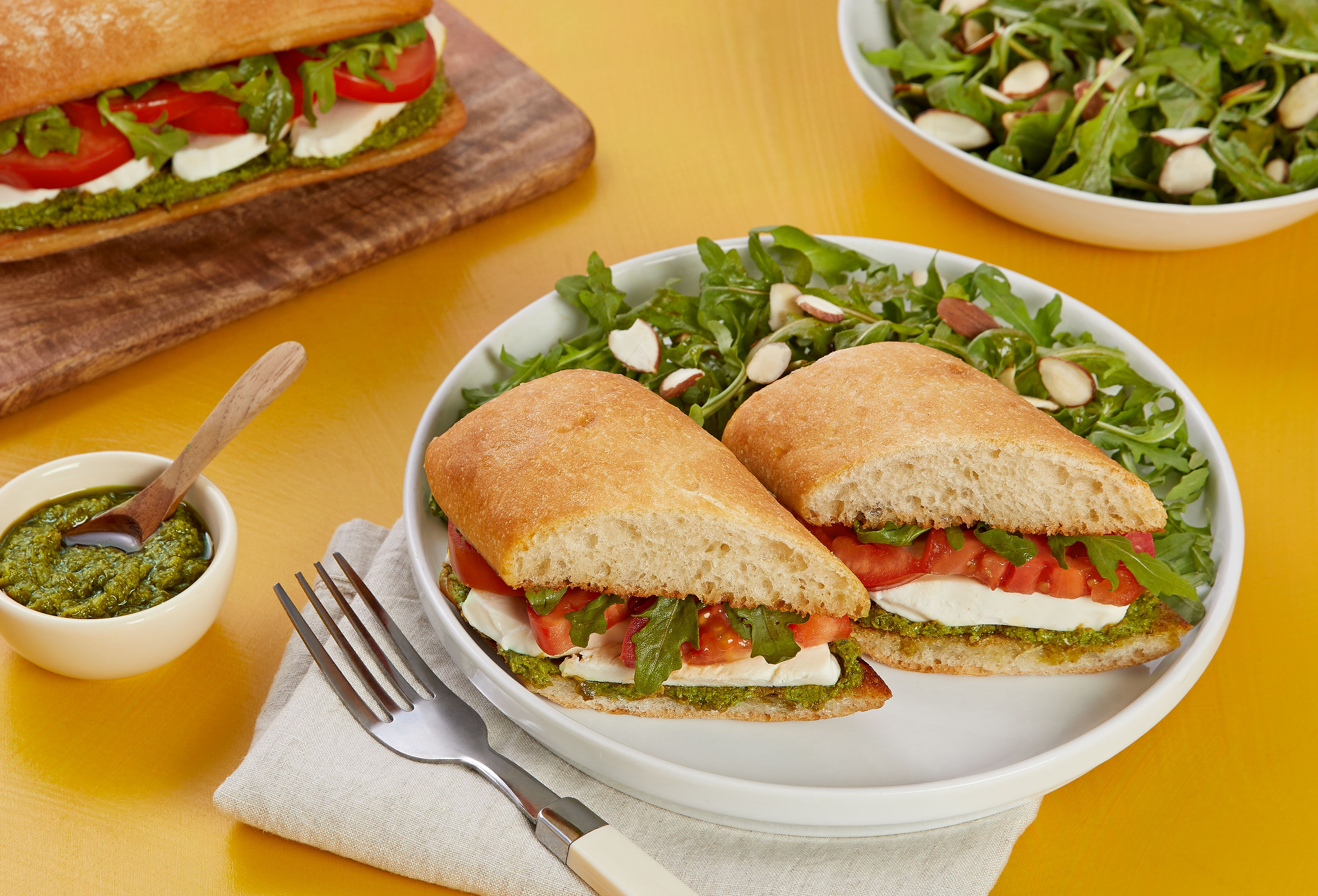 Veggie Caprese Sandwich Recipe HelloFresh