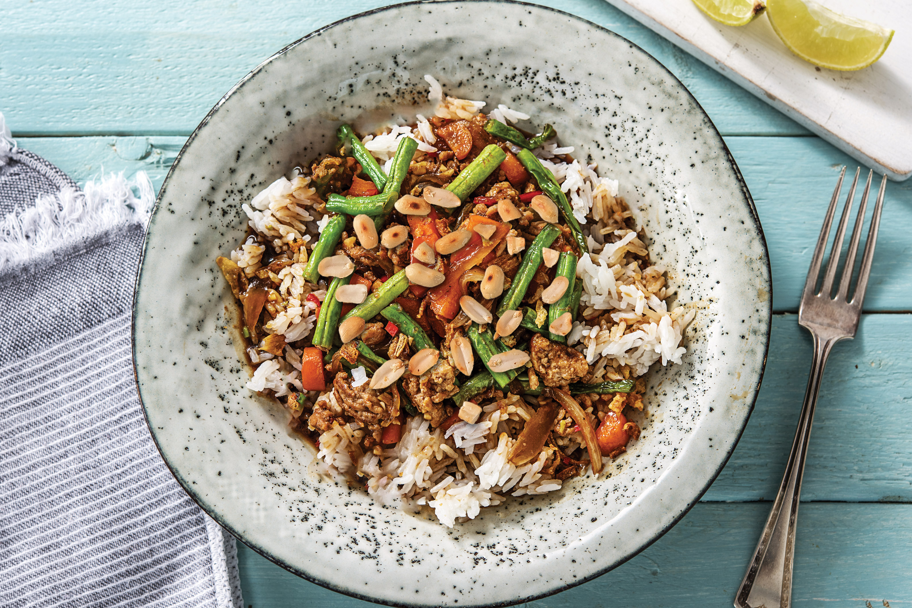 Ginger Pork & Green Bean Stir-Fry - Cook Now! Recipe | HelloFresh