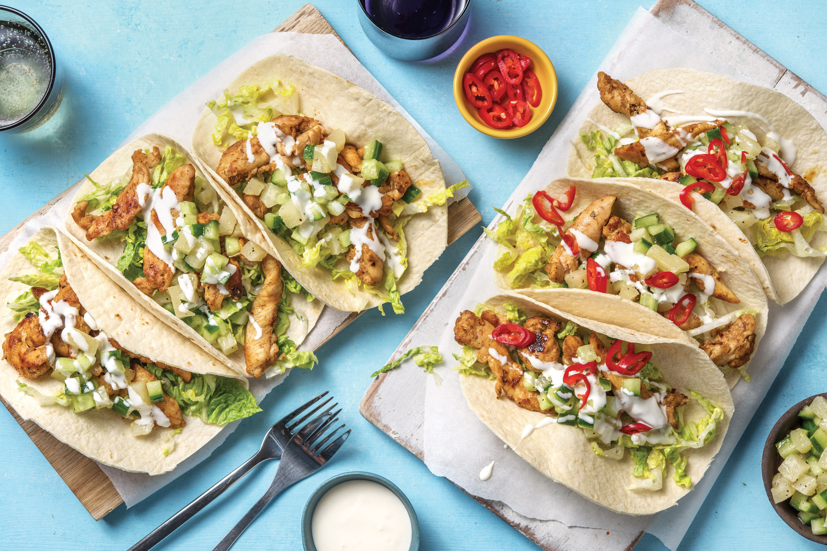 Caribbean Chicken Tacos Cook Now! Recipe HelloFresh