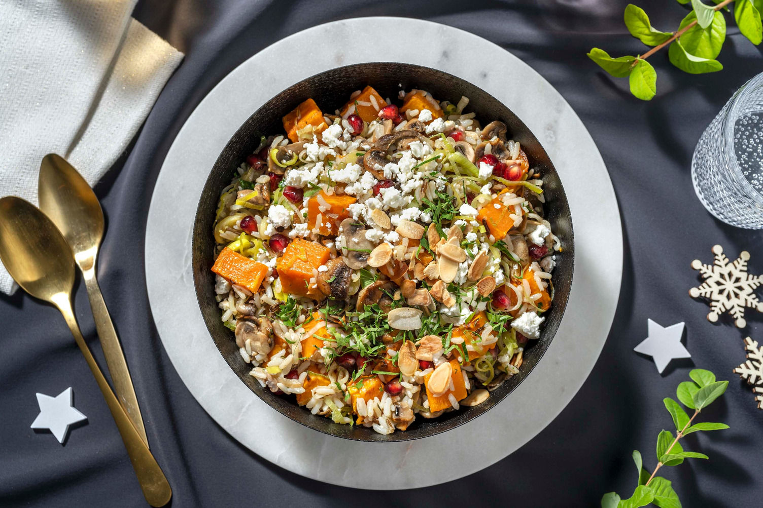 Roasted Butternut Squash and Wild Rice Medley Recipe HelloFresh