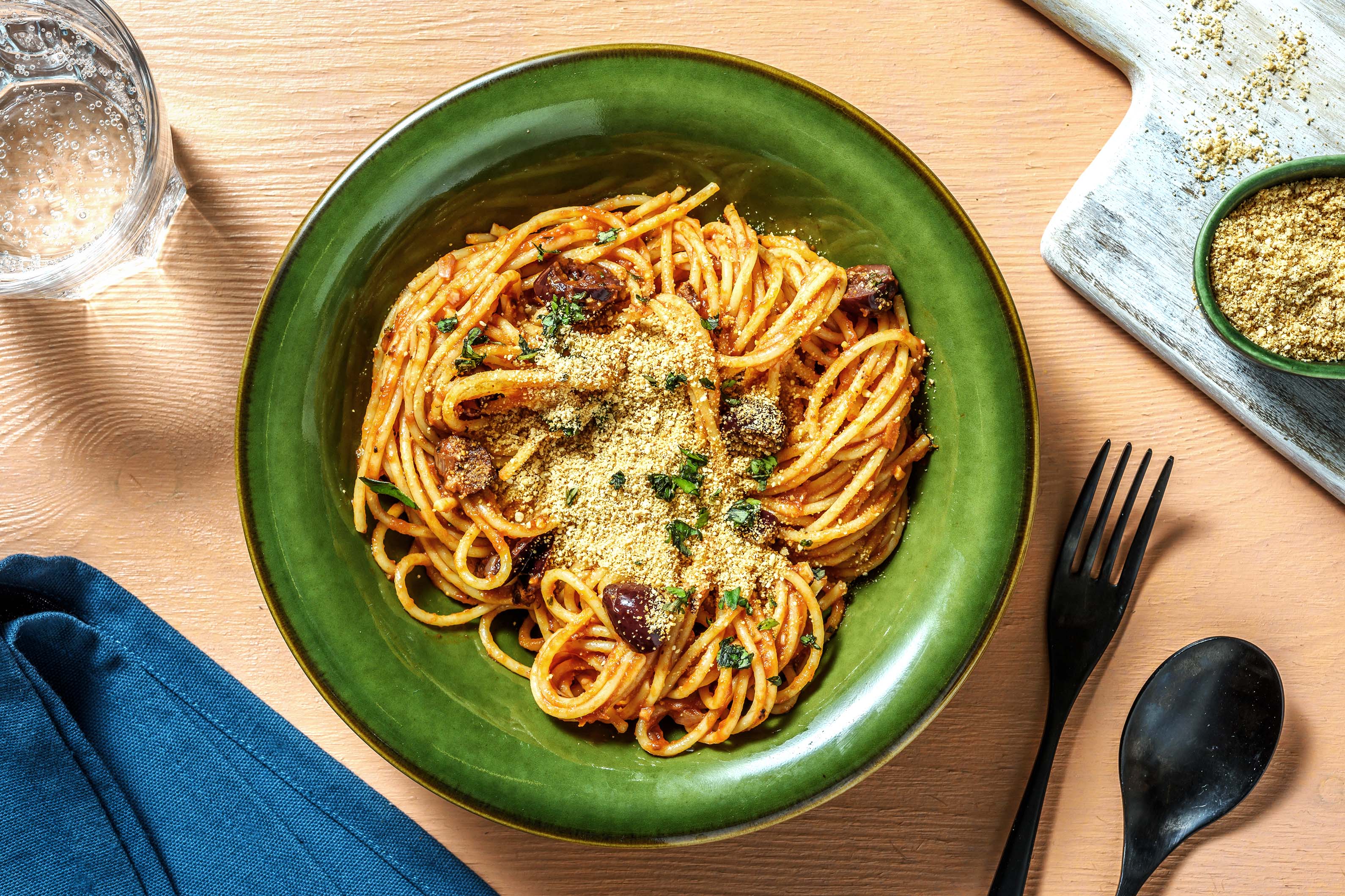 Vegane Spaghetti alla Napoletana Rezept | HelloFresh