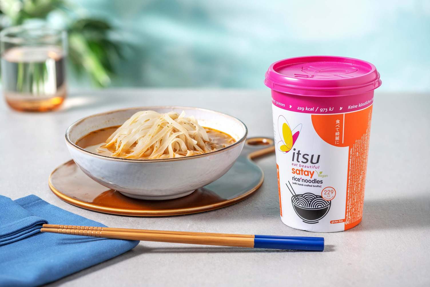 Itsu Satay instant rijstnoedels Recept HelloFresh