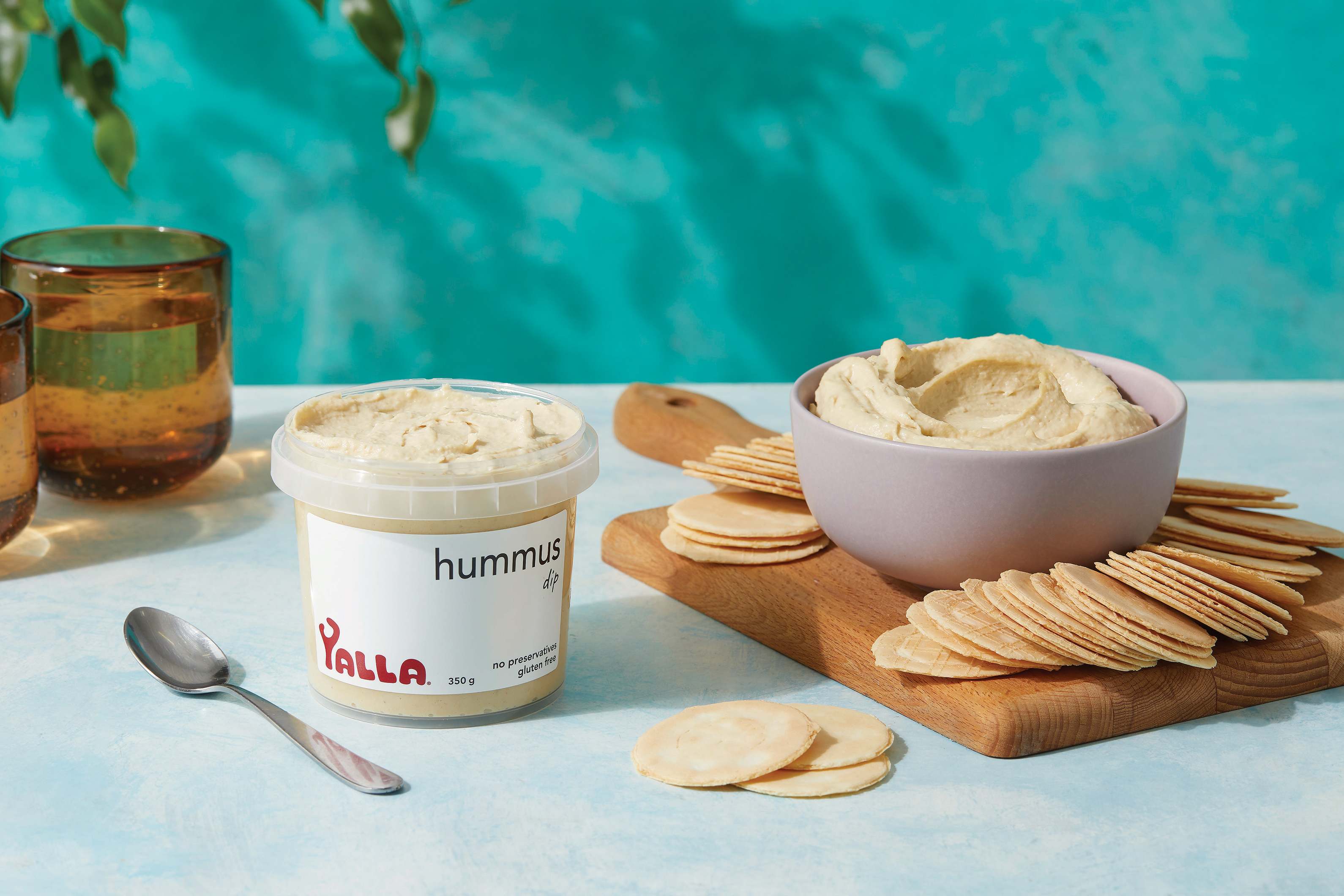 Crackers & Hummus Dip Recipe HelloFresh