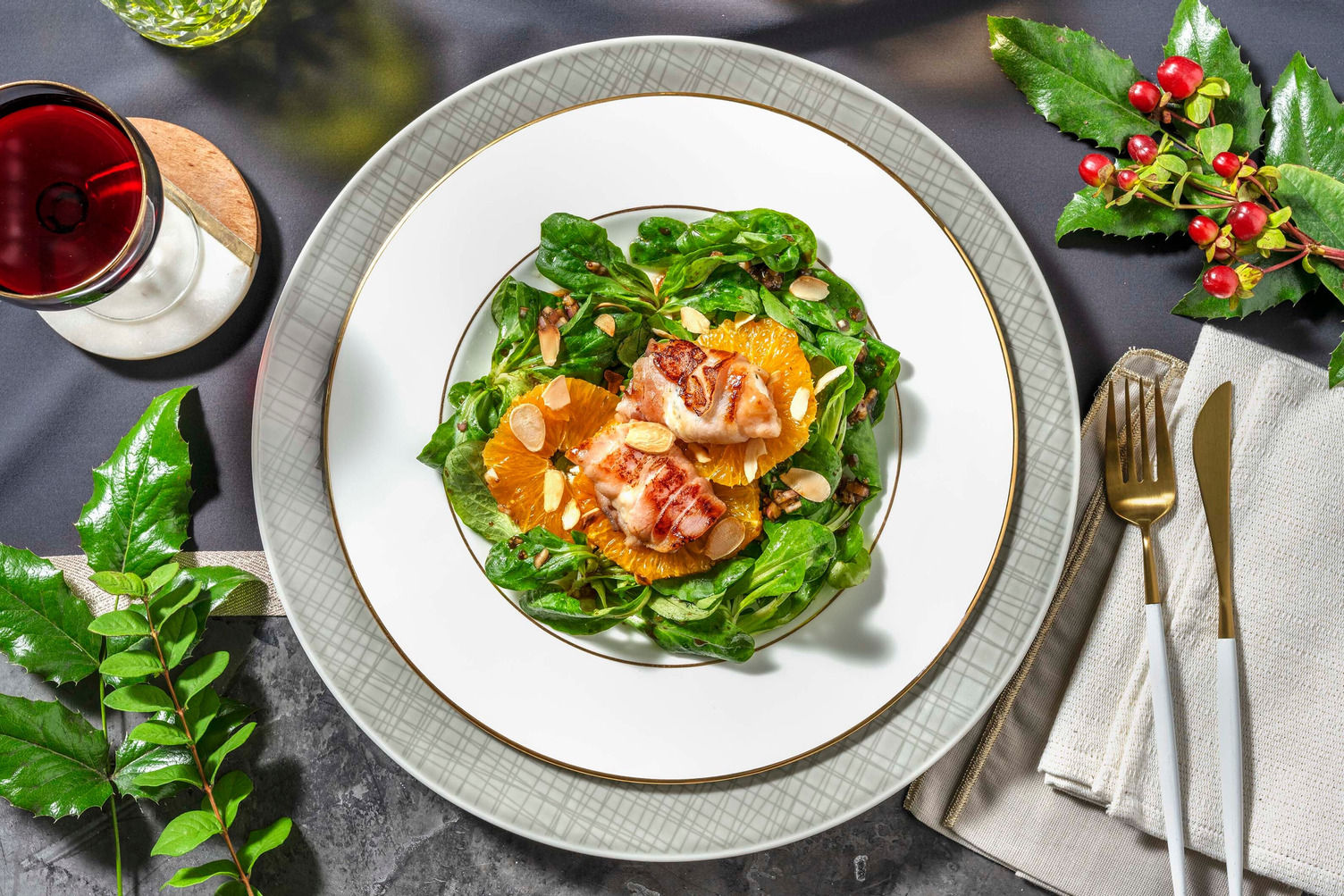 Ziegenkäse im Speckmantel Rezept | HelloFresh Ziegenkäse im Speckmantel Rezept | HelloFresh