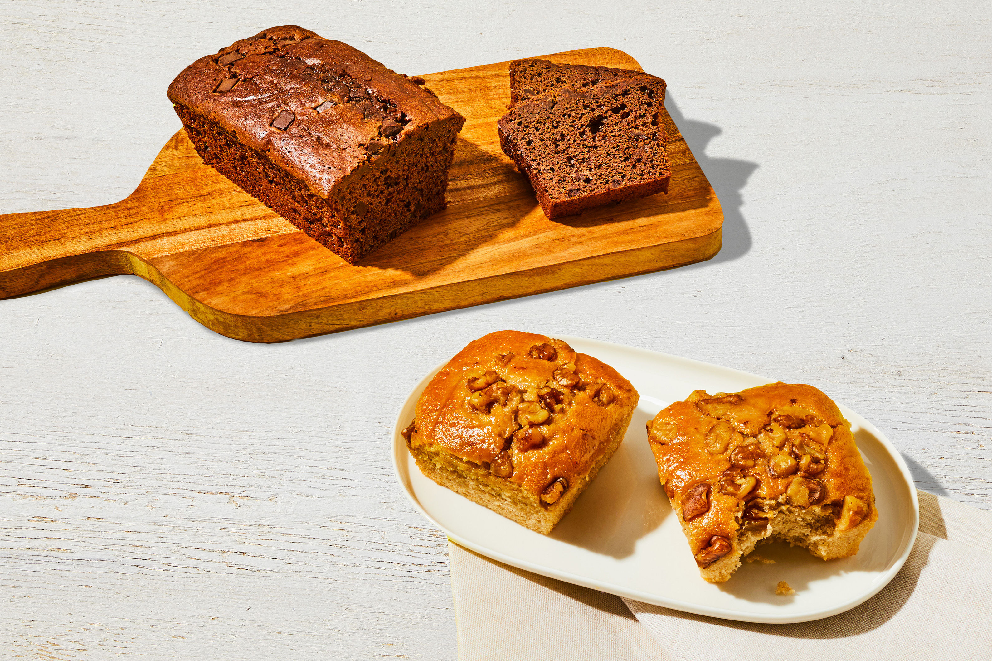 Chocolate Loaf Cake + Banana Nut Muffins Recipe | HelloFresh