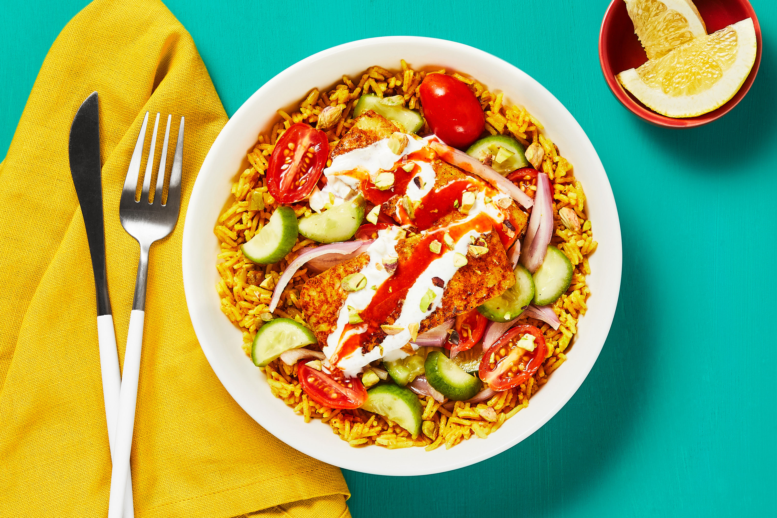 Shawarma Spiced Grilling Cheese