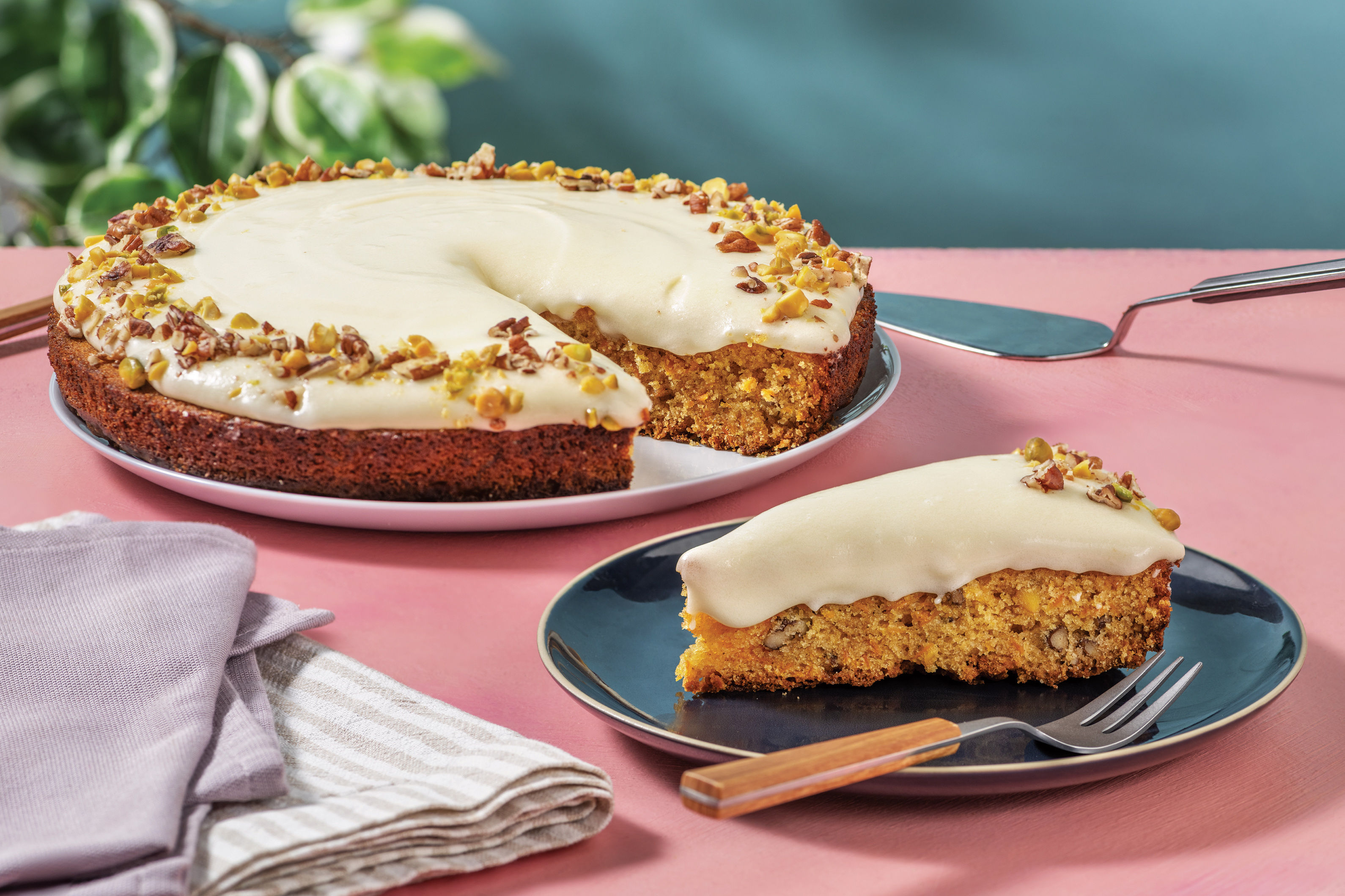 Spiced Carrot & Nut Cake Recipe | HelloFresh