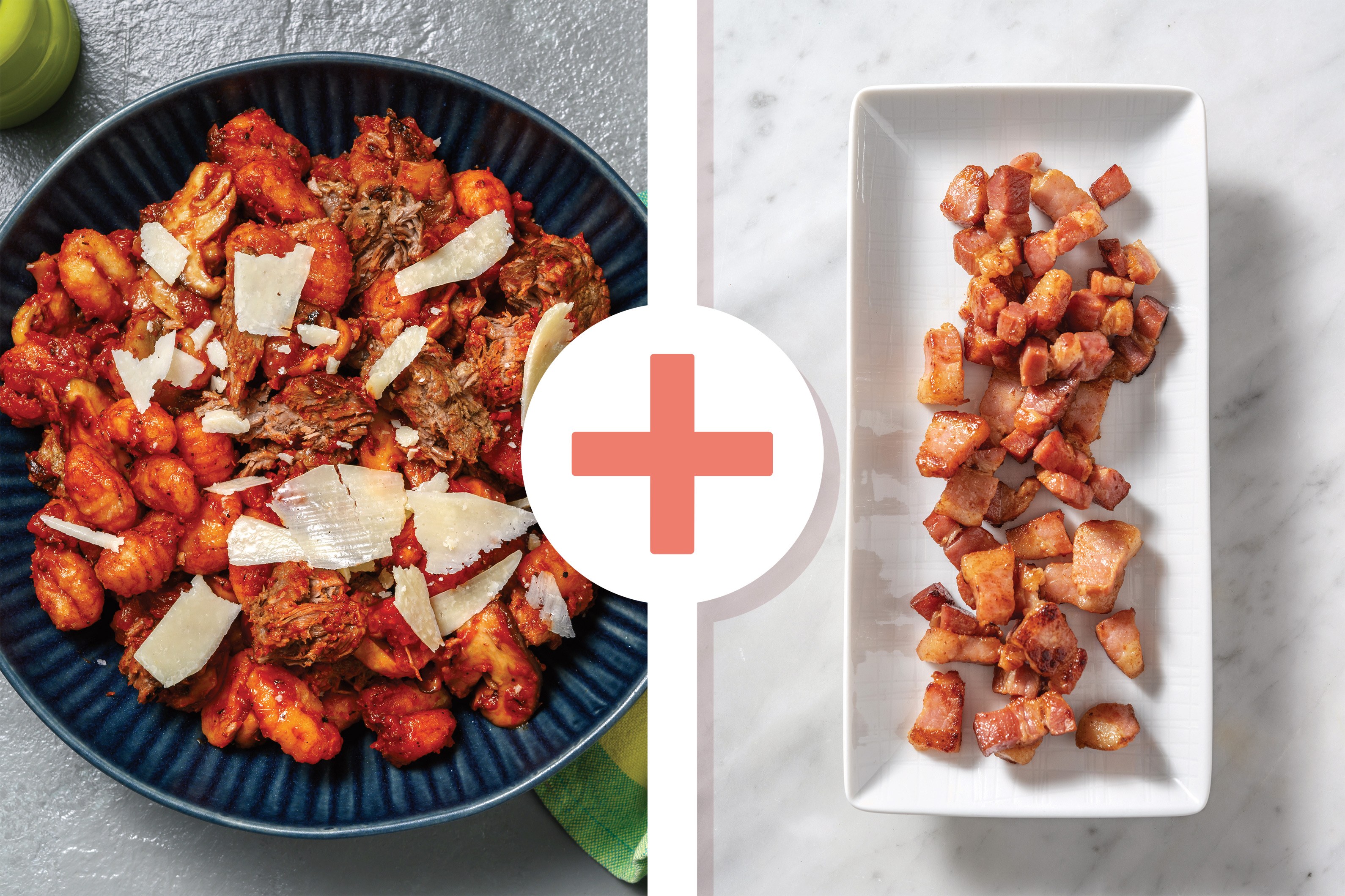 Beef Brisket & Bacon-Mushroom Ragu Gnocchi Recipe | HelloFresh