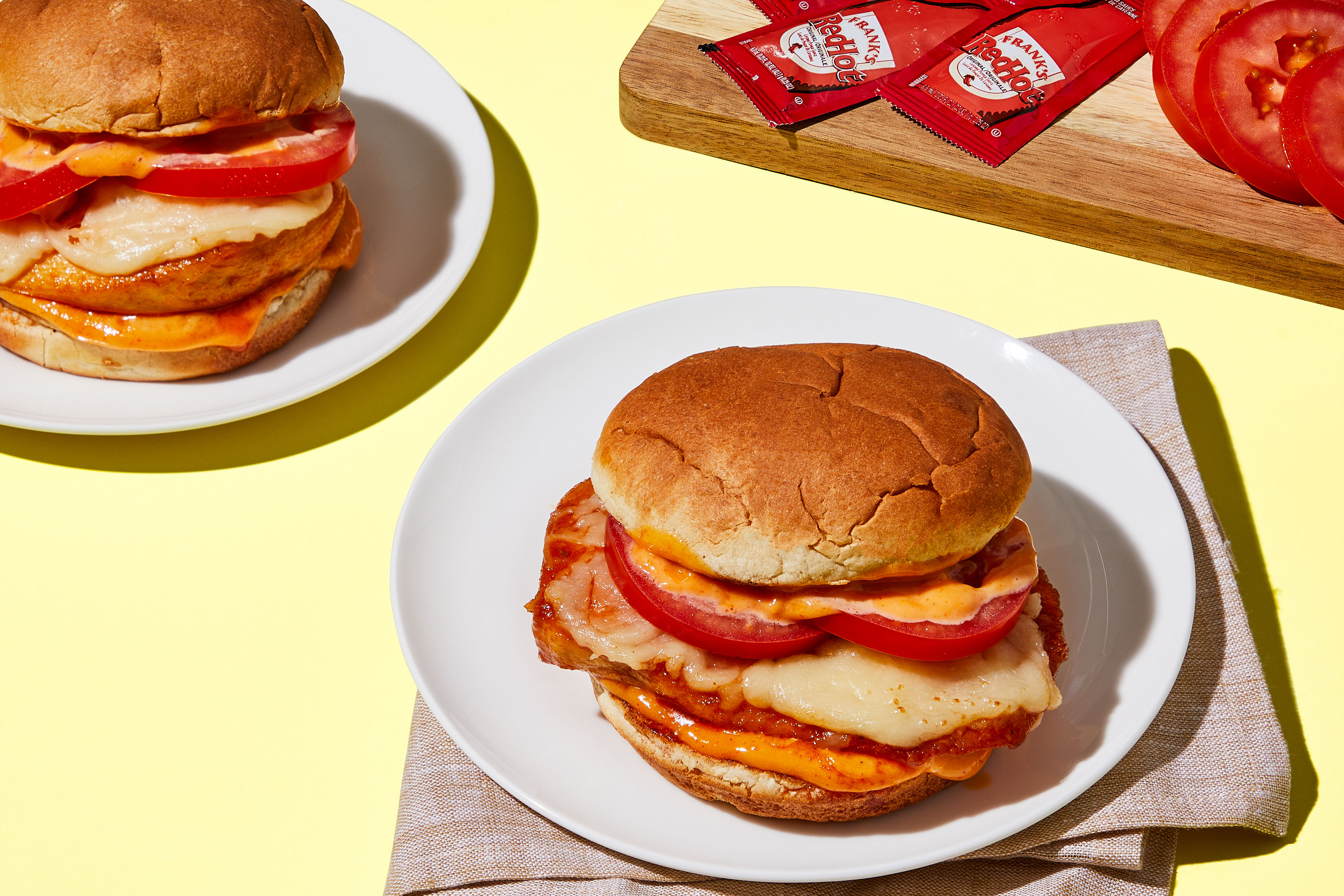 Buffalo Chicken Melts