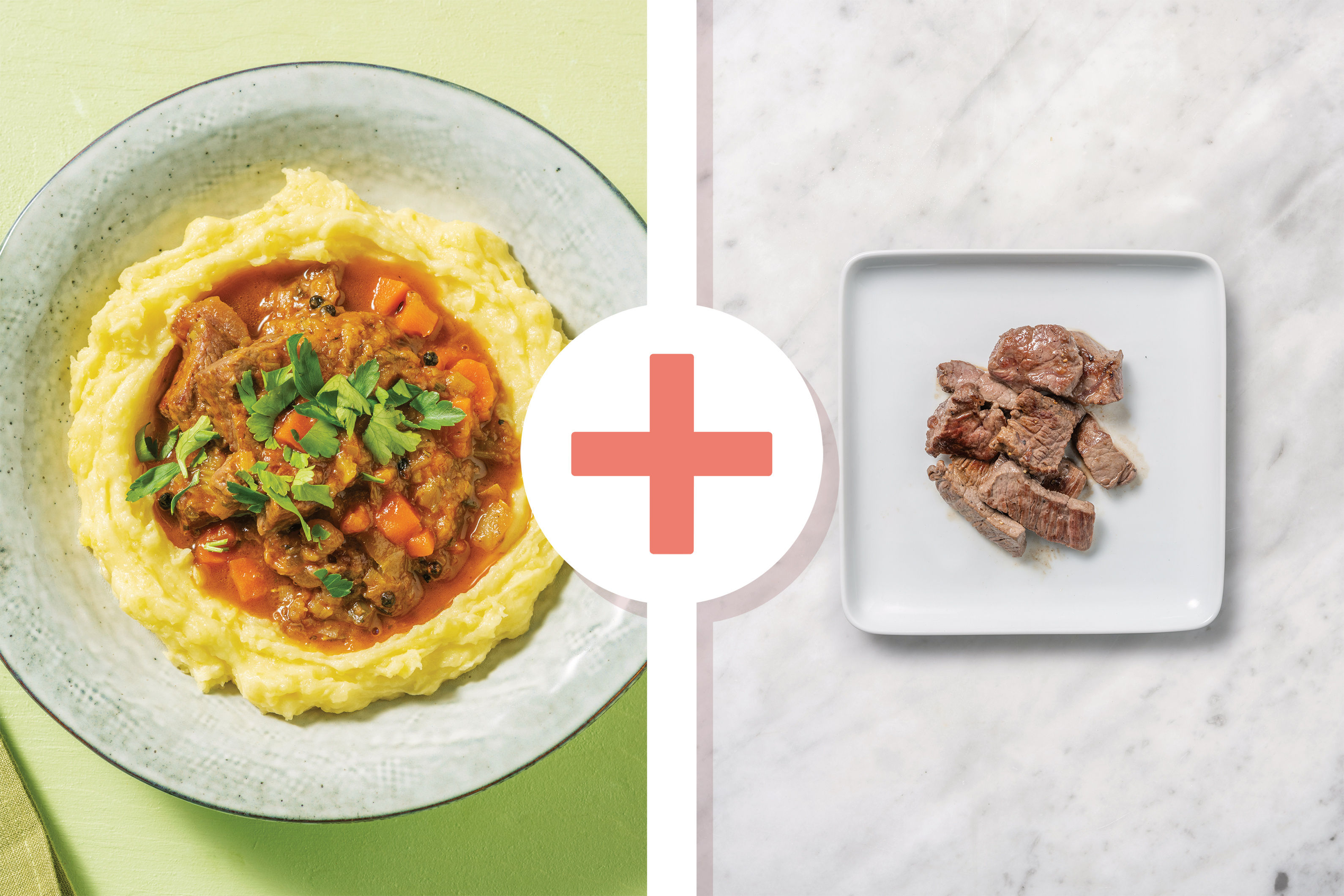 Double SlowCooked Peppercorn Beef Stew Recipe HelloFresh
