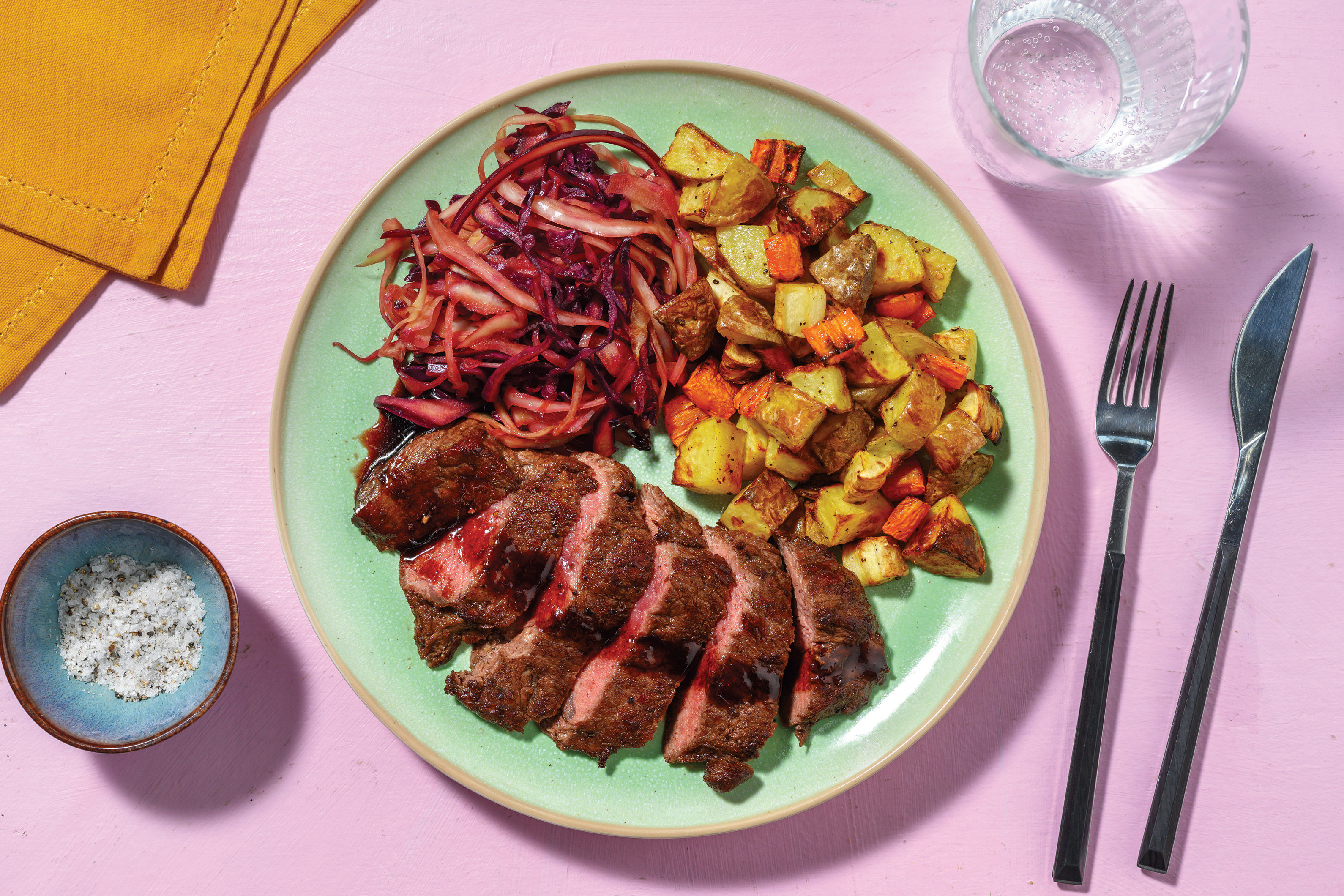 Cherry-Glazed Beef Rump Recipe | HelloFresh
