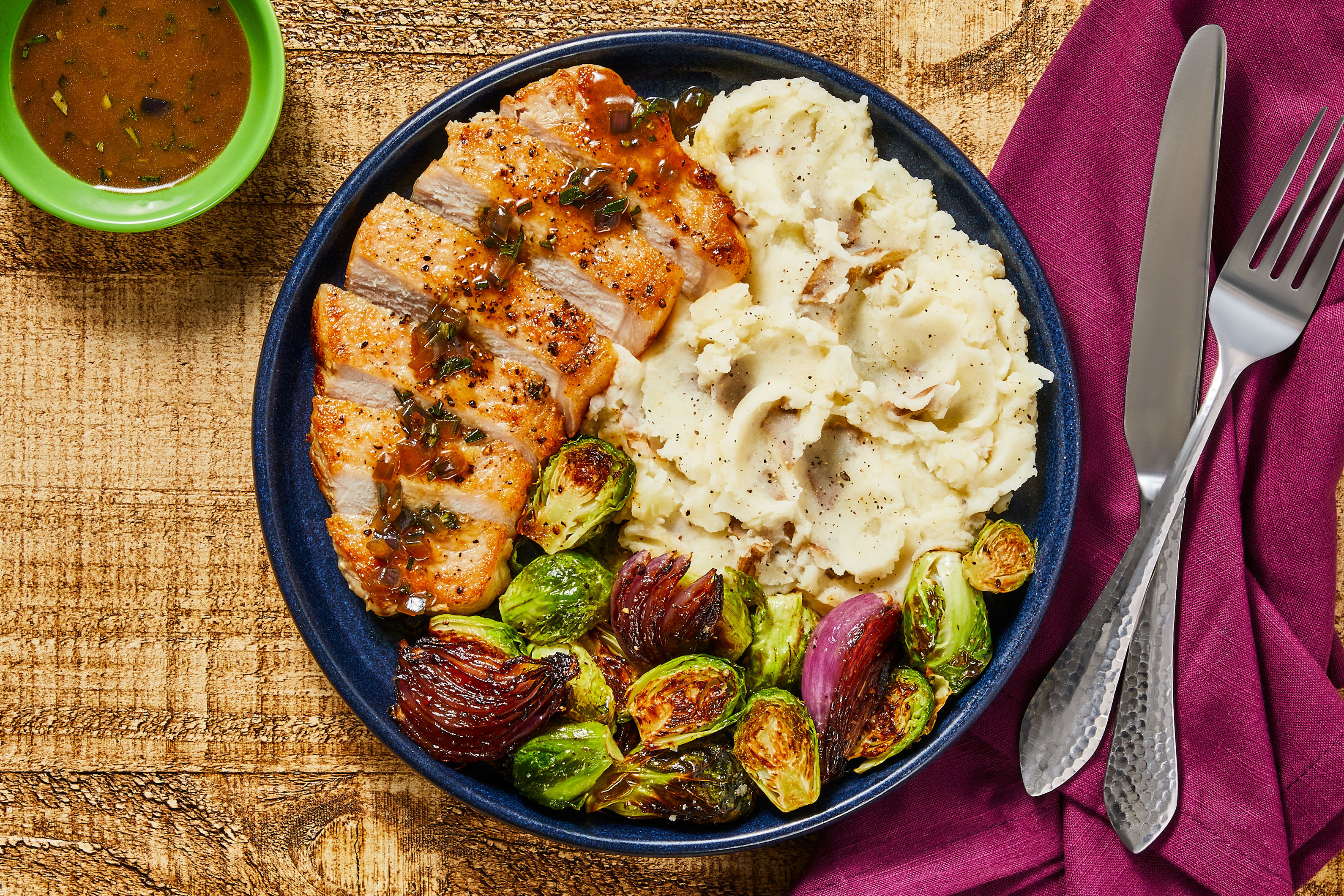 Hello Chop Rosemary Pork Chops Recipe | HelloFresh