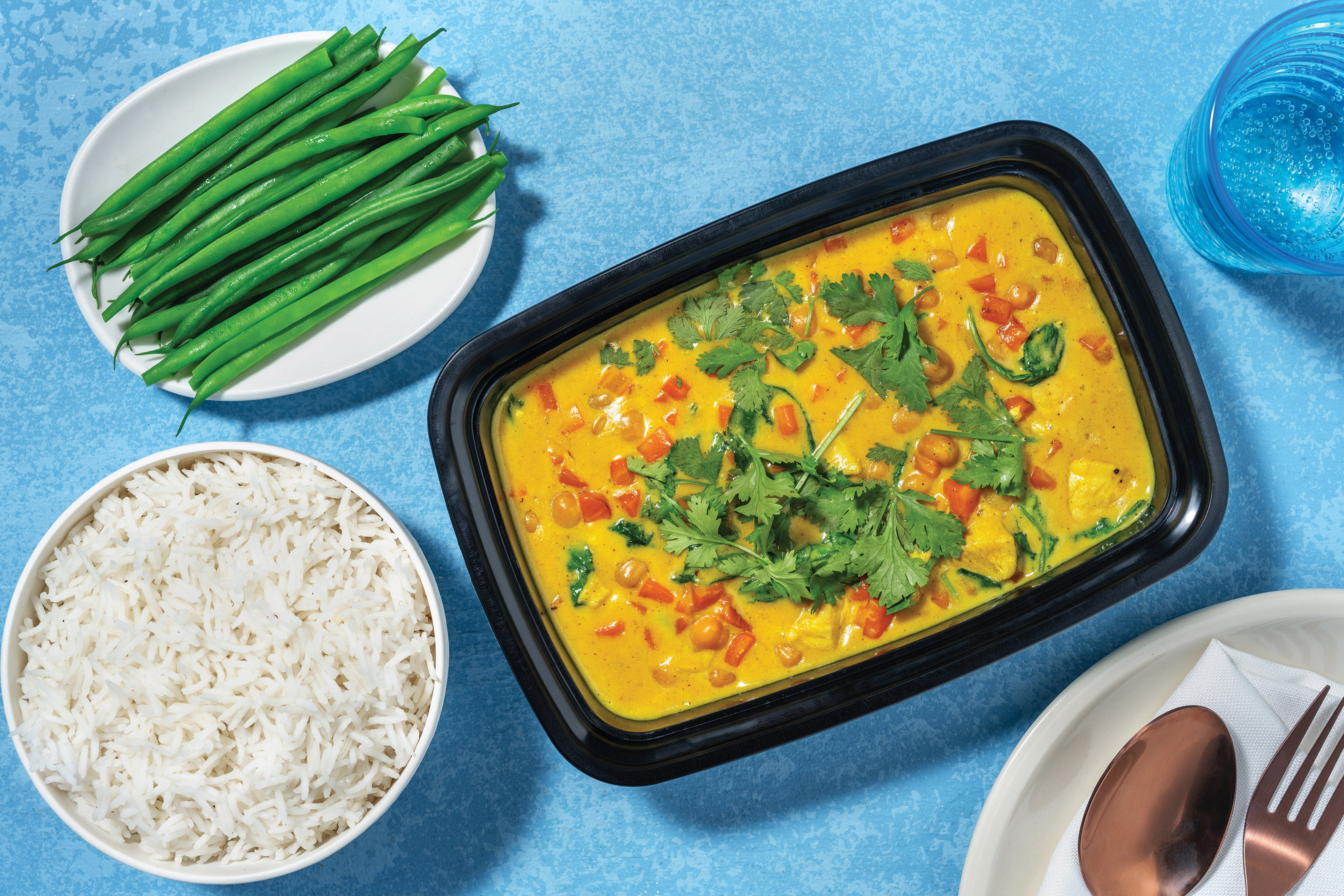 OvenReady Veggie Loaded Indian Chicken Recipe HelloFresh