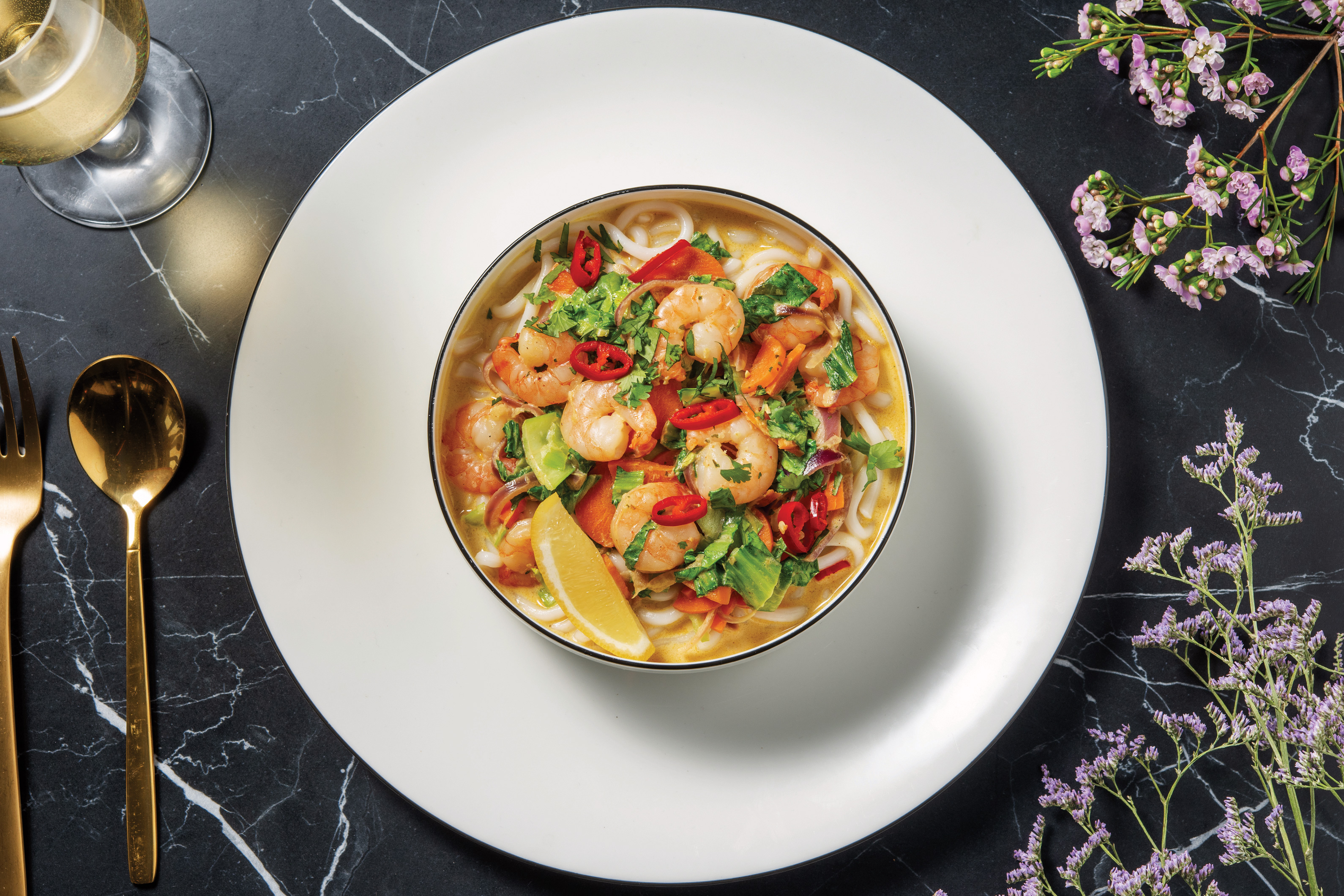 Singaporean Prawn & Coconut Laksa Recipe | HelloFresh