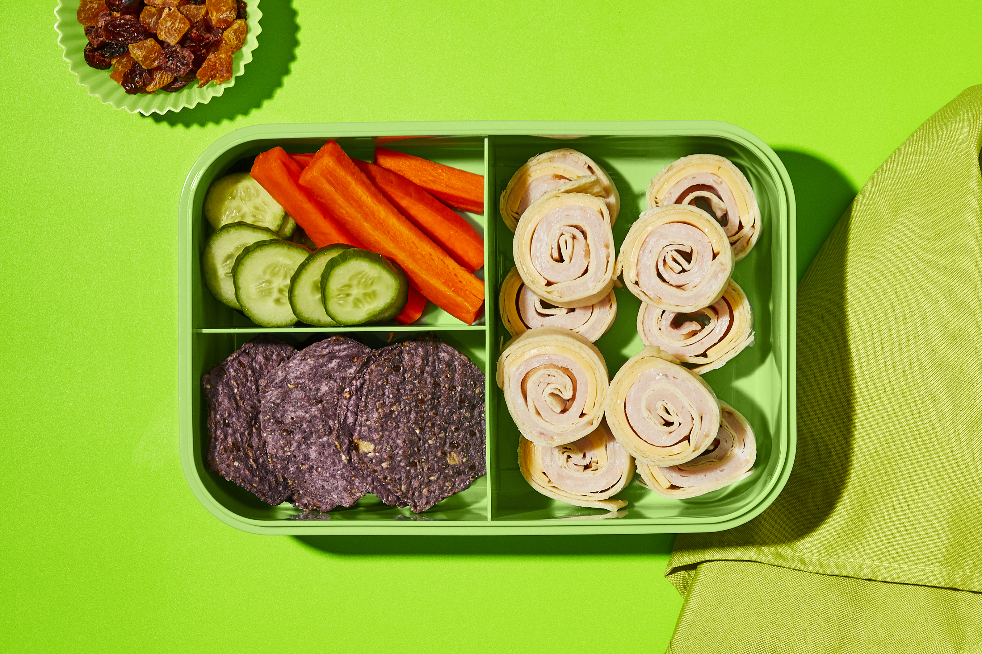 Turkey & Cheese Pinwheels Bento Lunch