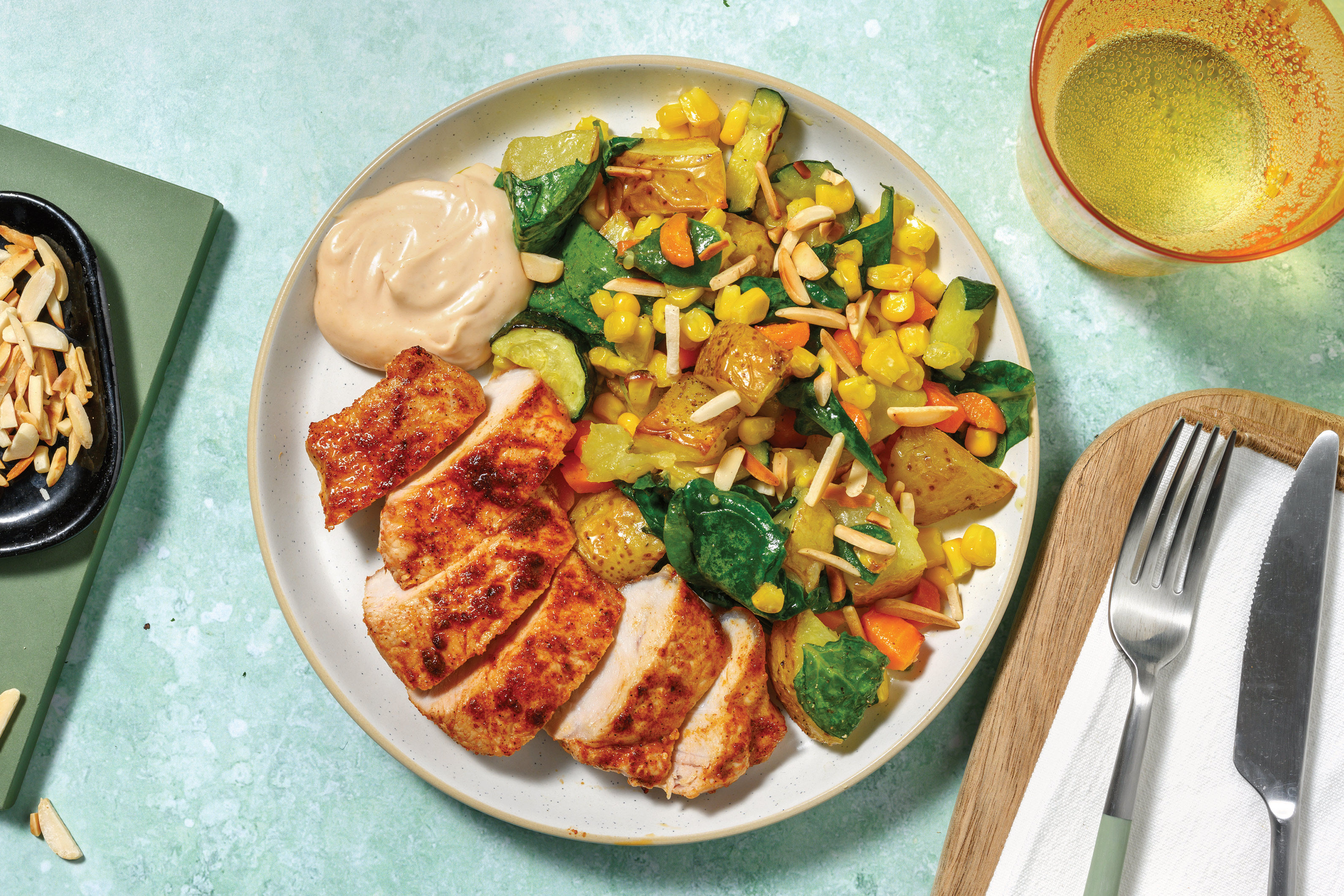 Easy TexMex Pork Steaks & Smokey Aioli Recipe HelloFresh