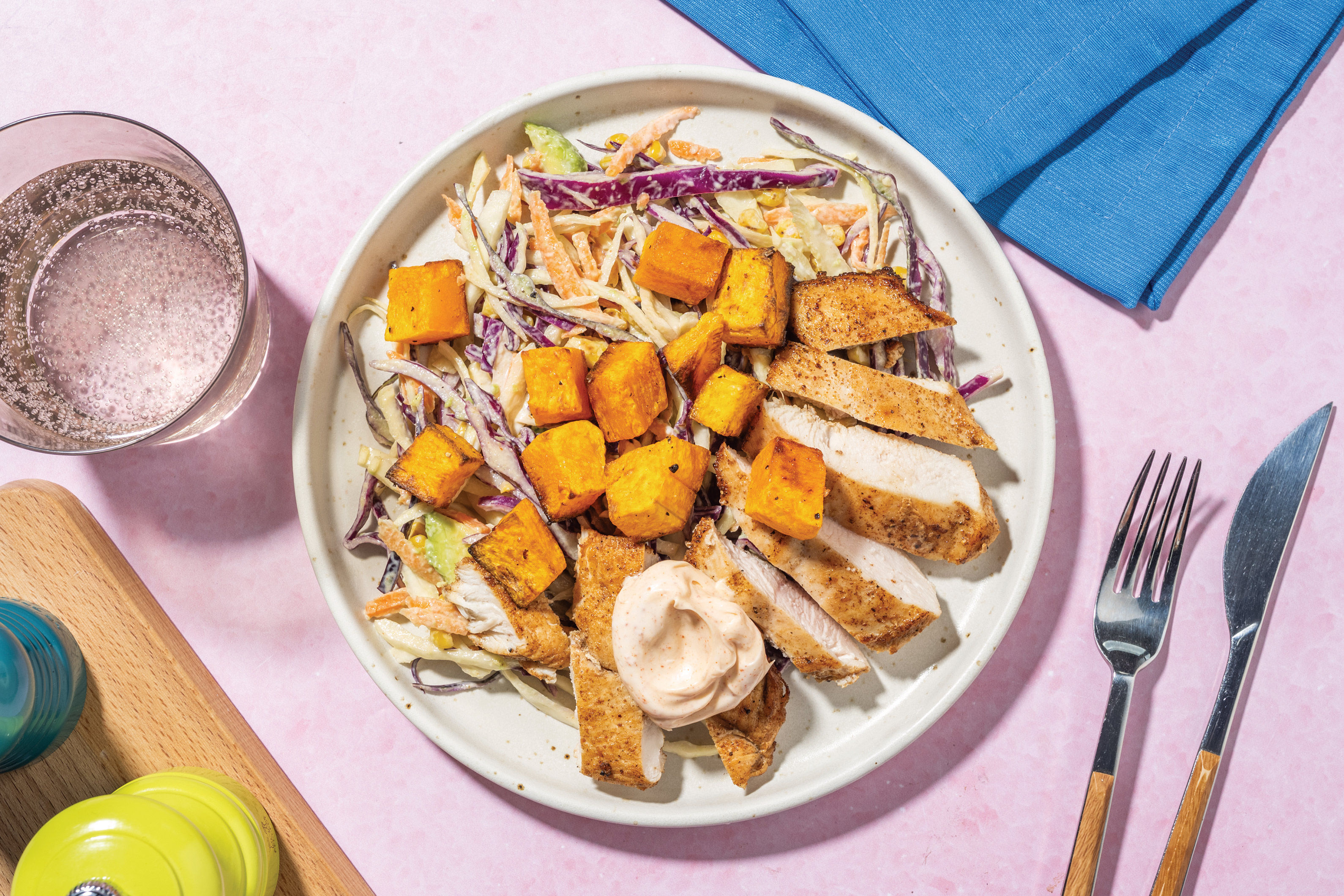 Caribbean Jerk Chicken & Roasted Pumpkin Recipe HelloFresh