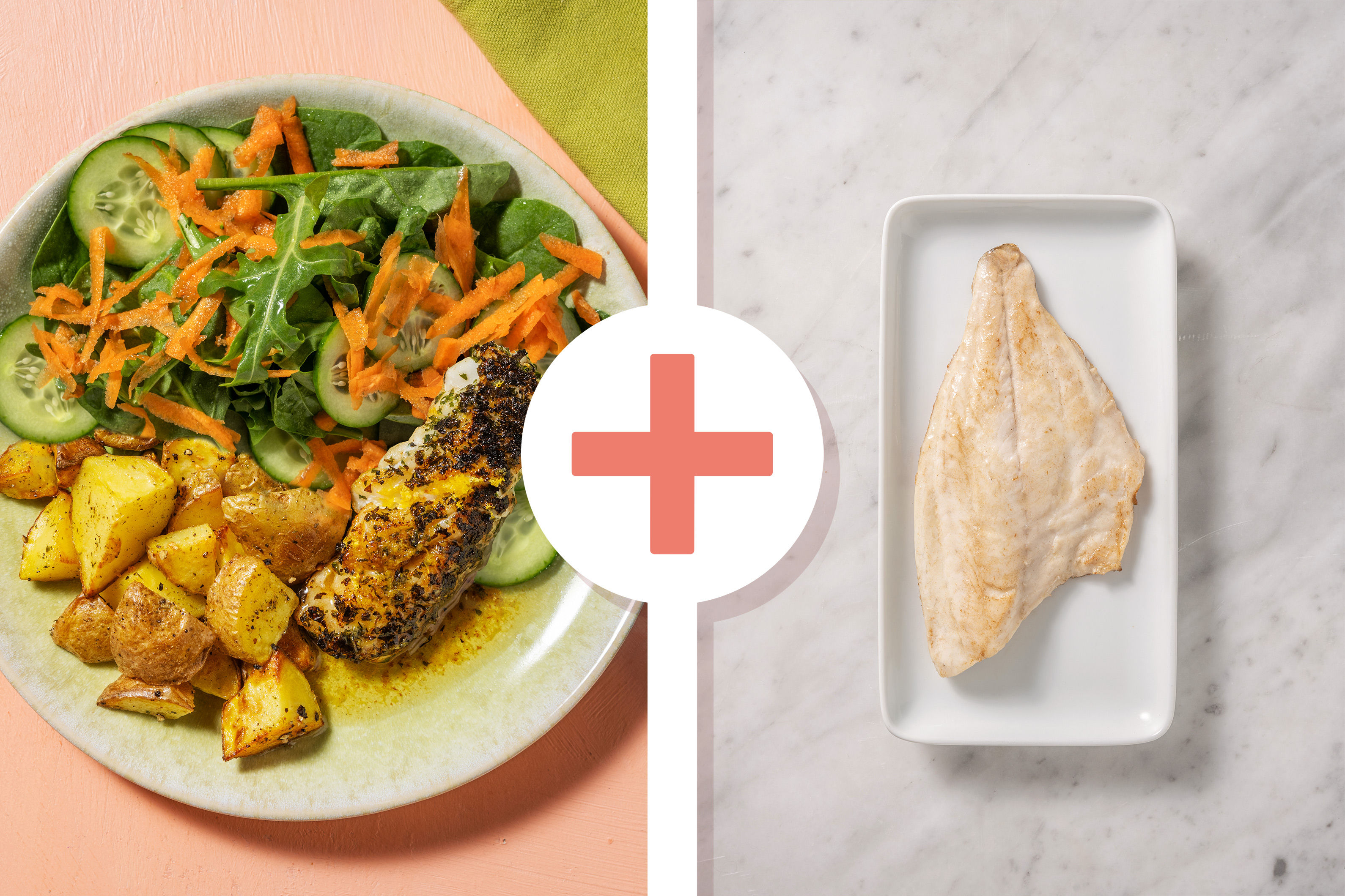 Easy Seared Double White Fish & Lemon Butter Sauce Recipe | HelloFresh