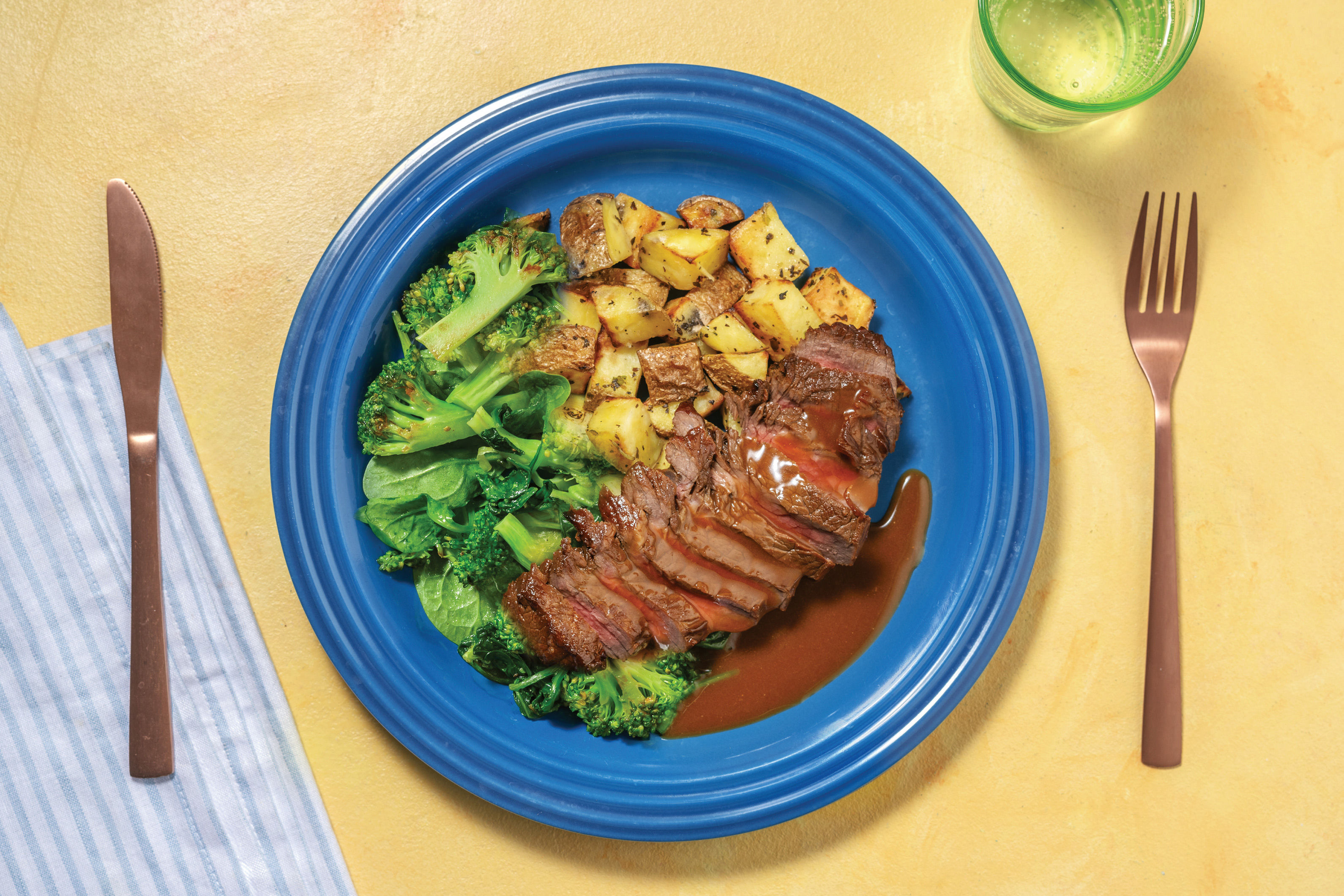 Beef Brisket & Worcestershire Gravy Recipe HelloFresh