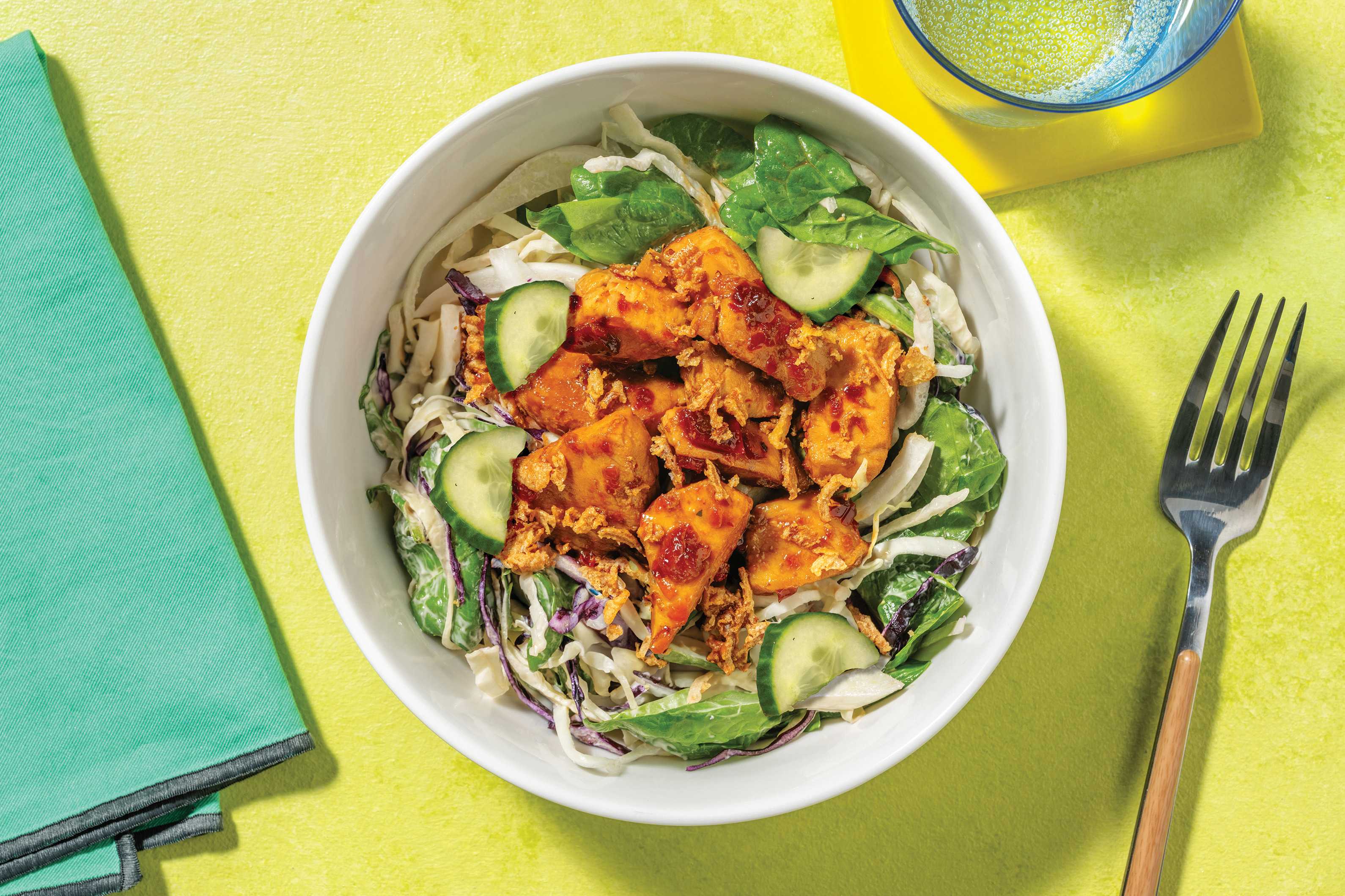 SweetSoy Chicken & Chilli Jam Glaze Recipe HelloFresh