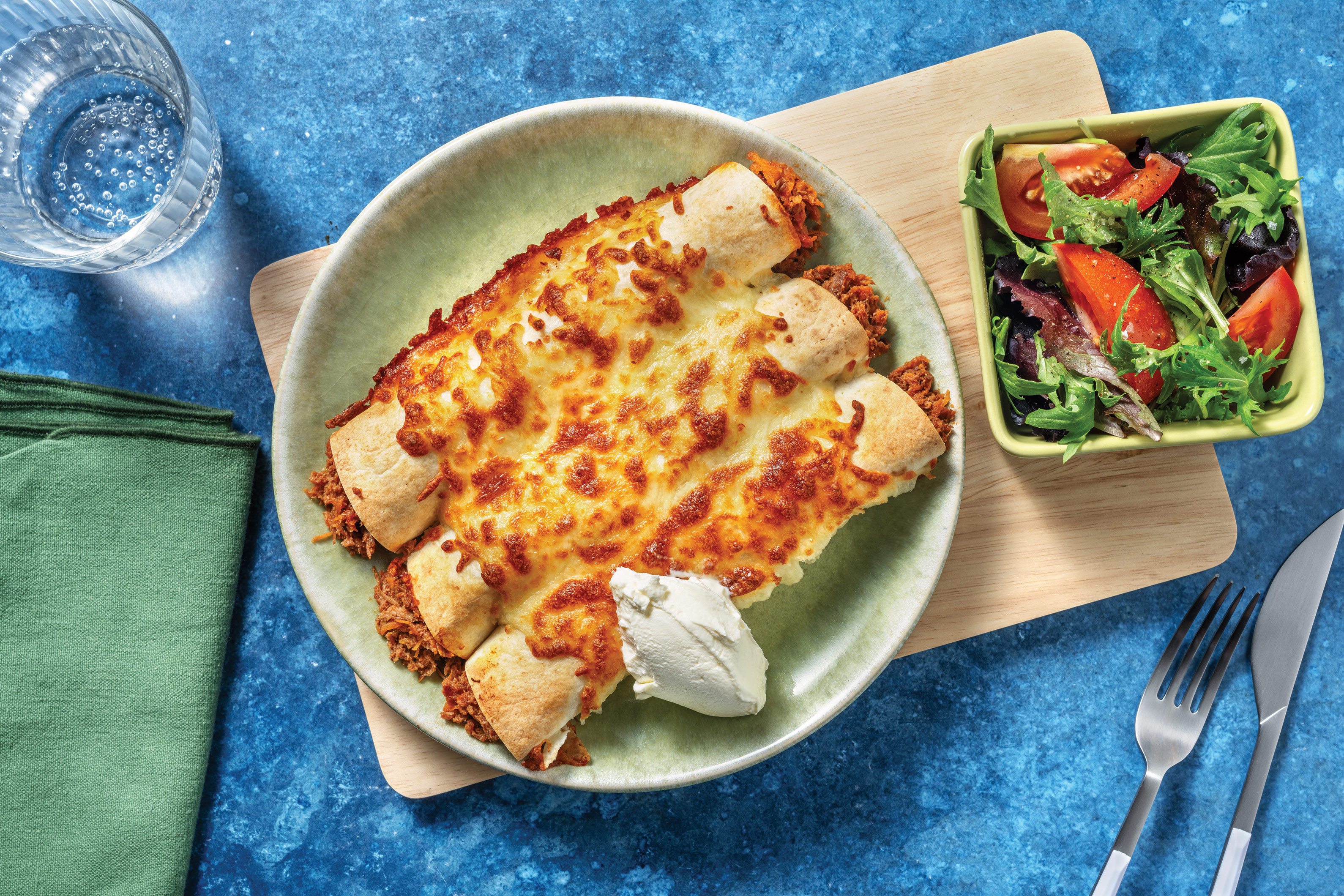 Classic Mexican Beef Brisket Enchiladas Recipe HelloFresh