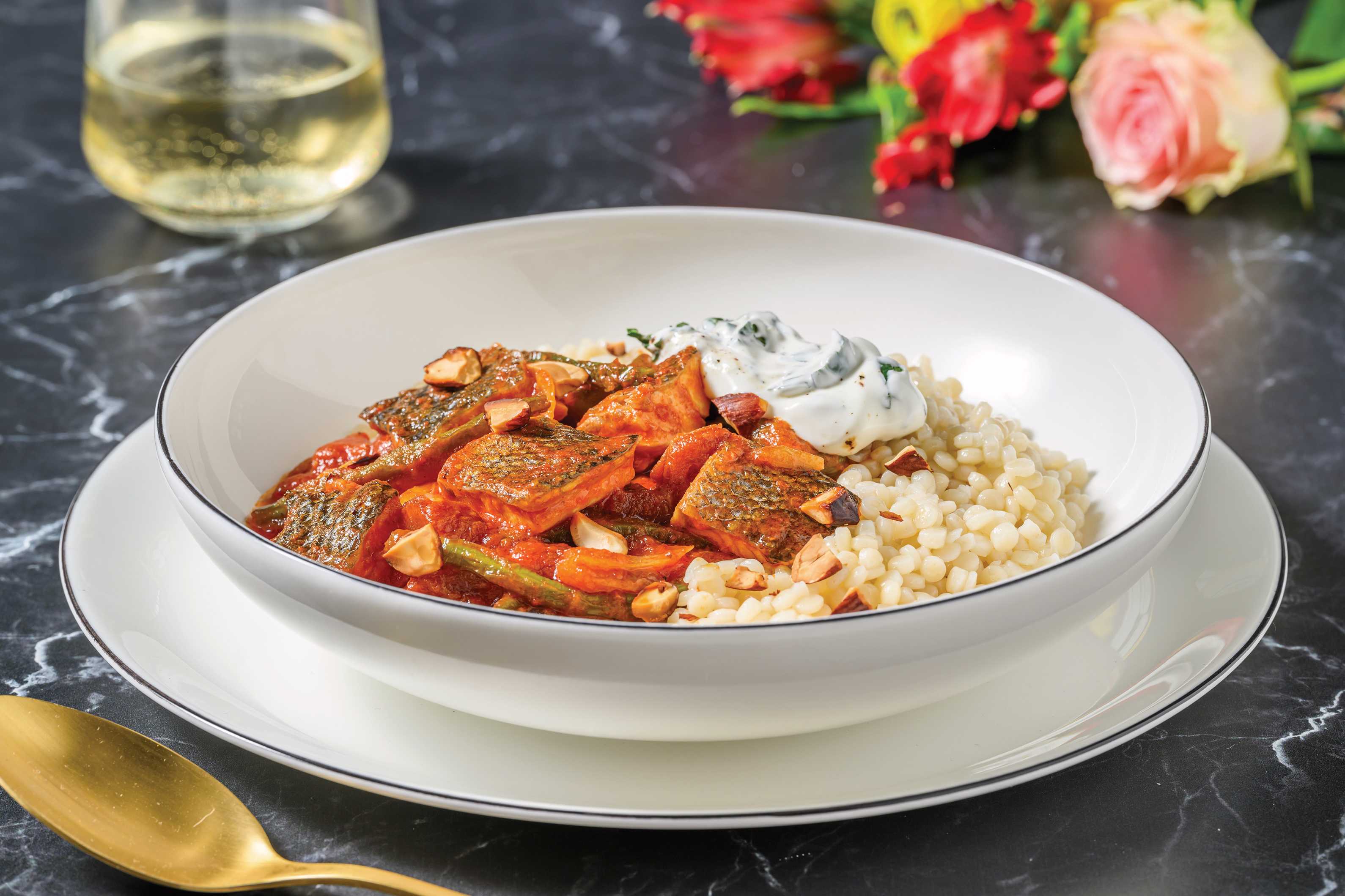 Chermoula John Dory & Sweet Date Tagine Recipe HelloFresh