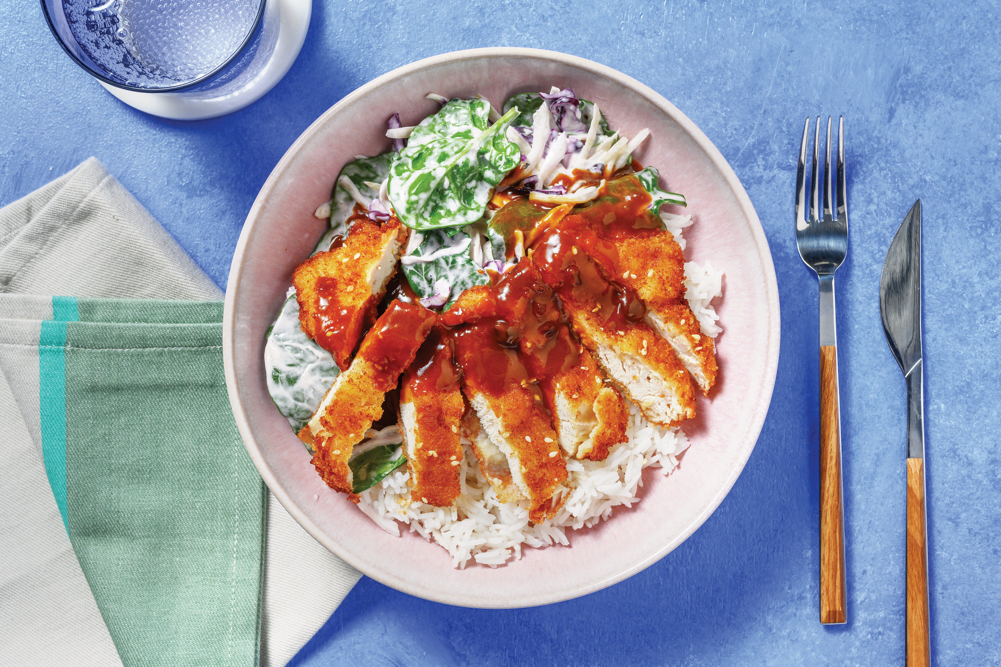 SesameCrumbed Pork & Katsu Sauce Recipe HelloFresh