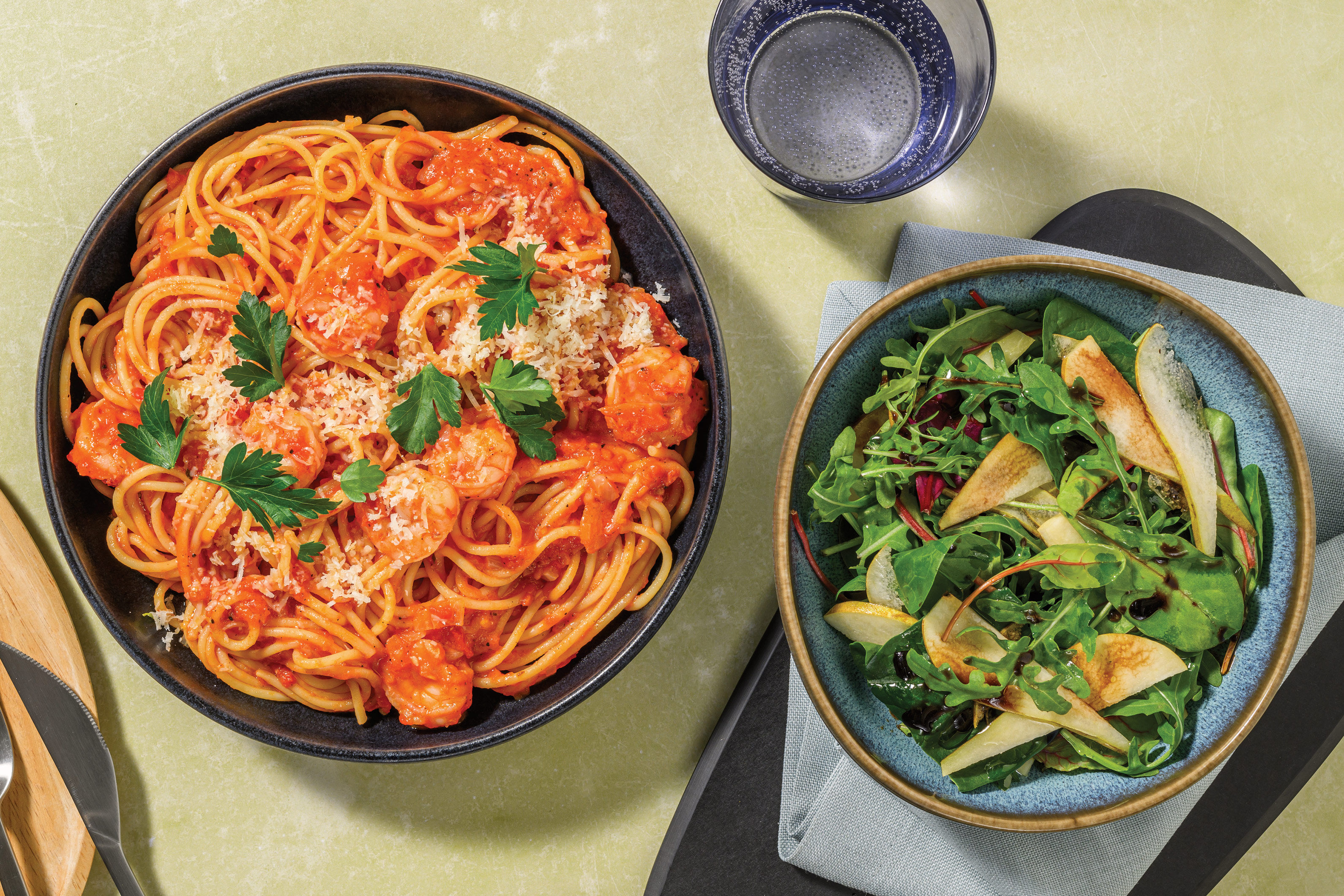 Hellofresh Spaghetti Quick Prawn & Spaghetti Arrabbiata Recipe | HelloFresh