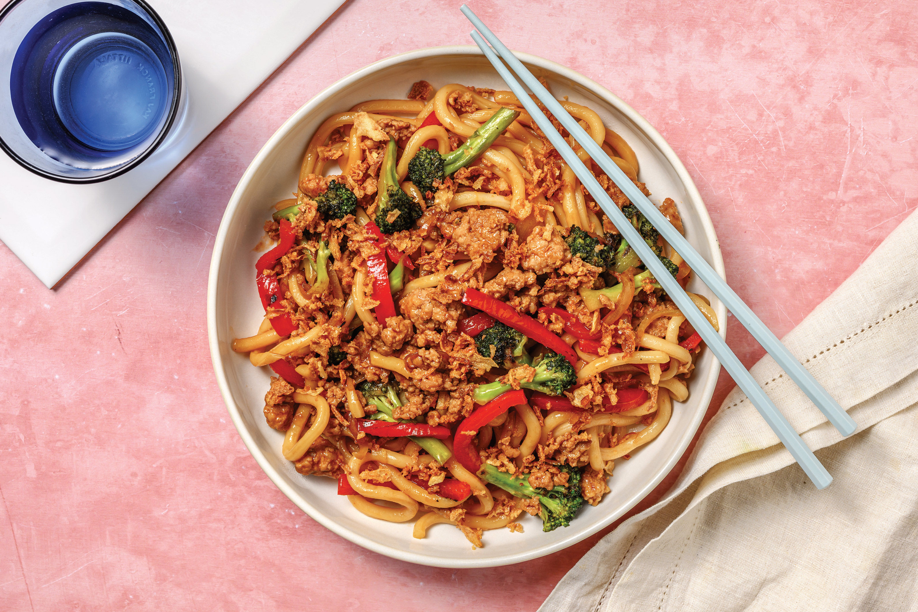 Teriyaki Ginger Beef & Udon Noodle Recipe HelloFresh