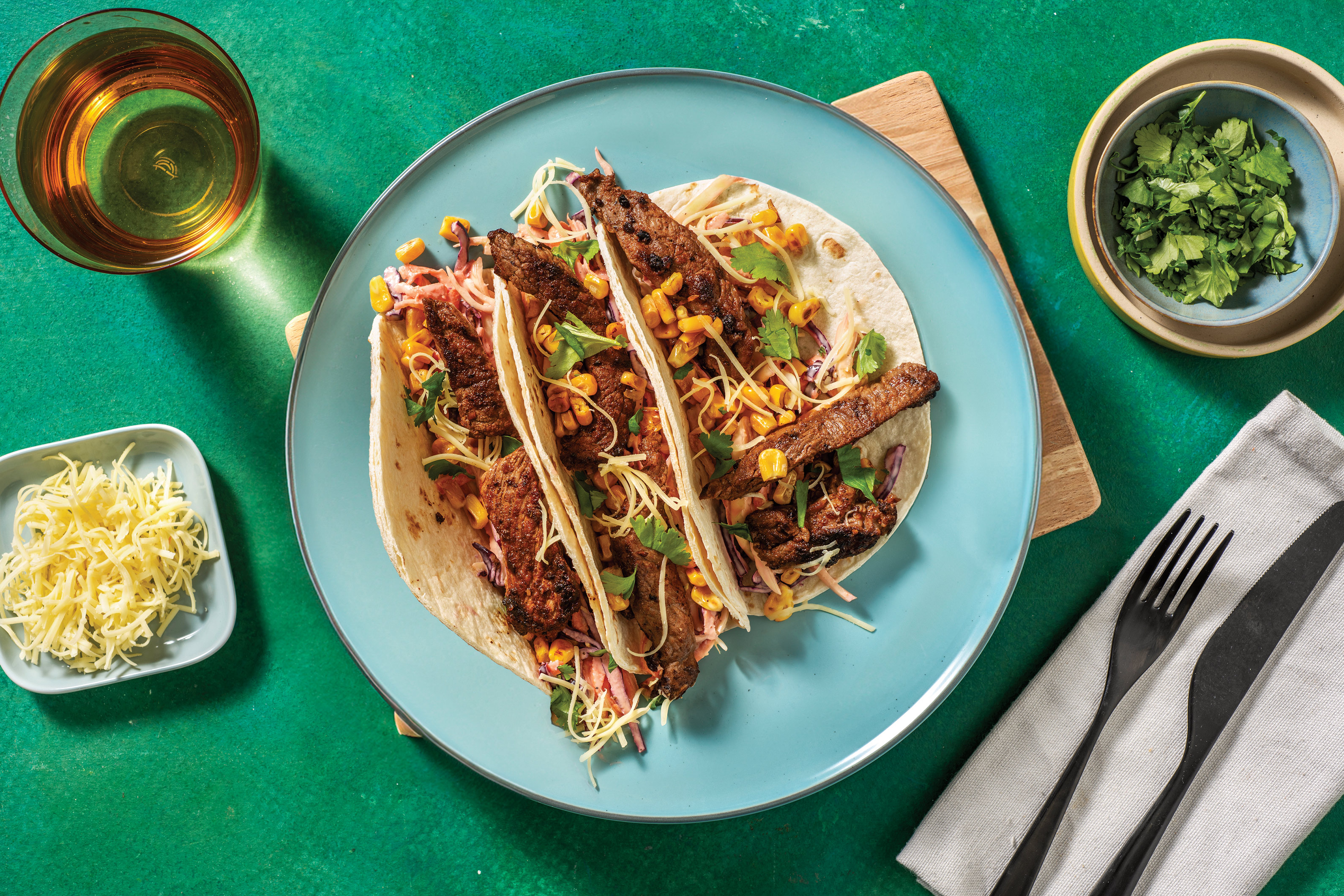 Quick Tex-Mex Double Beef Tacos Recipe | HelloFresh