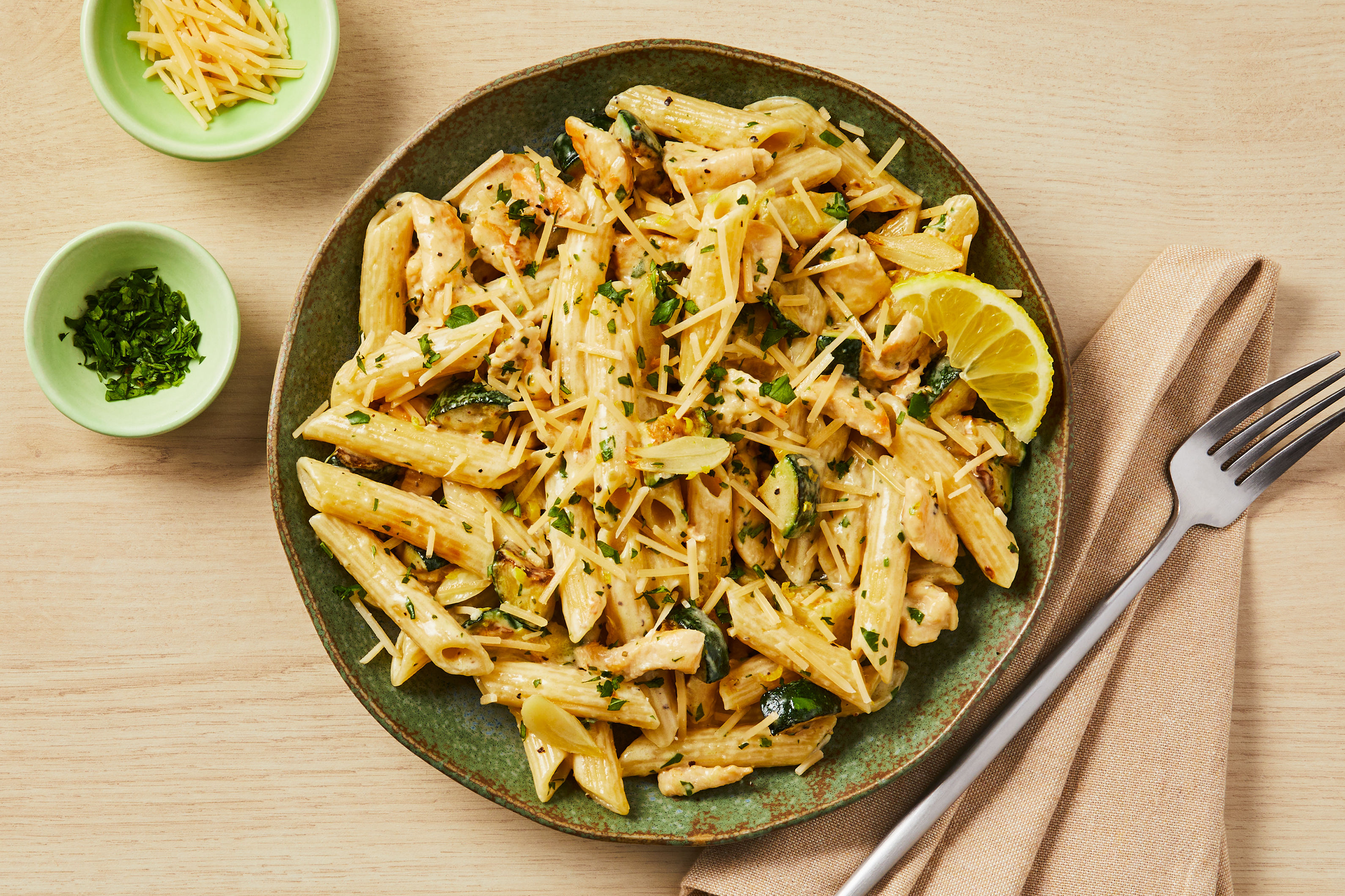 Chicken Fusilli al Limone